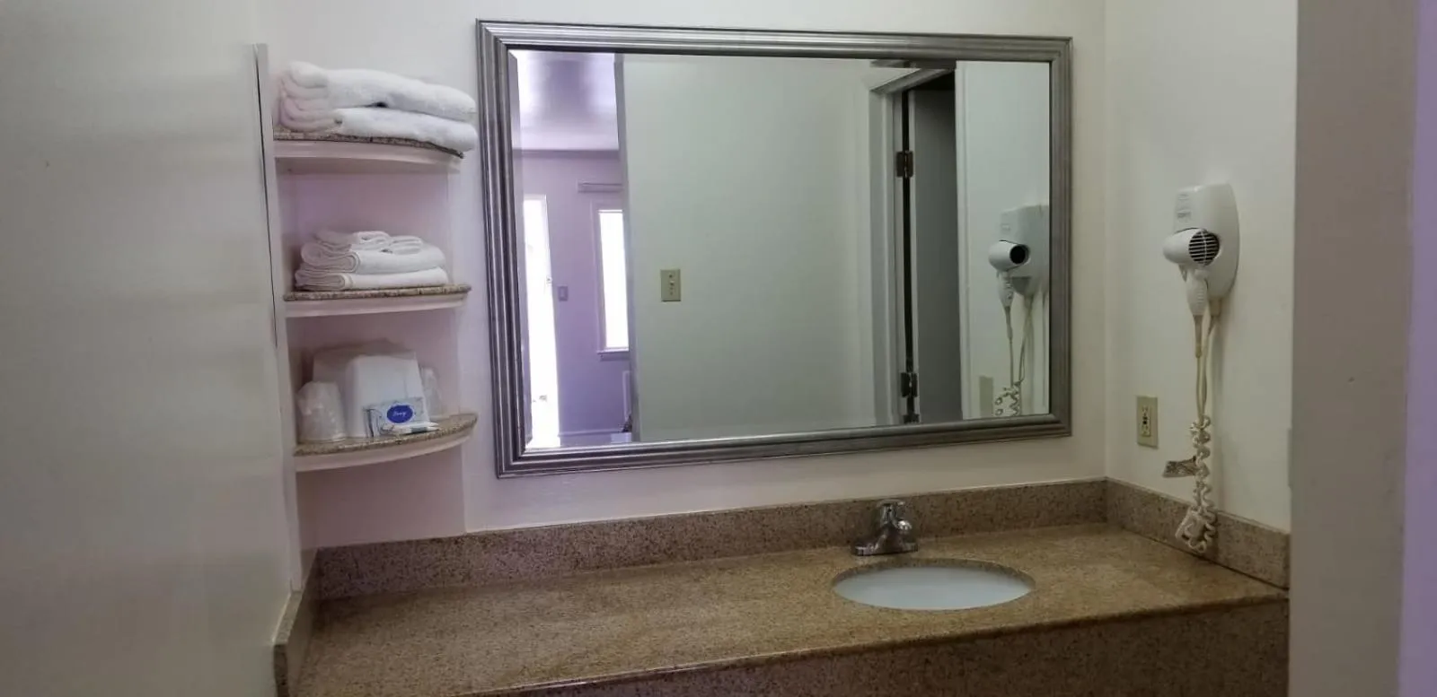 Bathroom in Budget Lodge