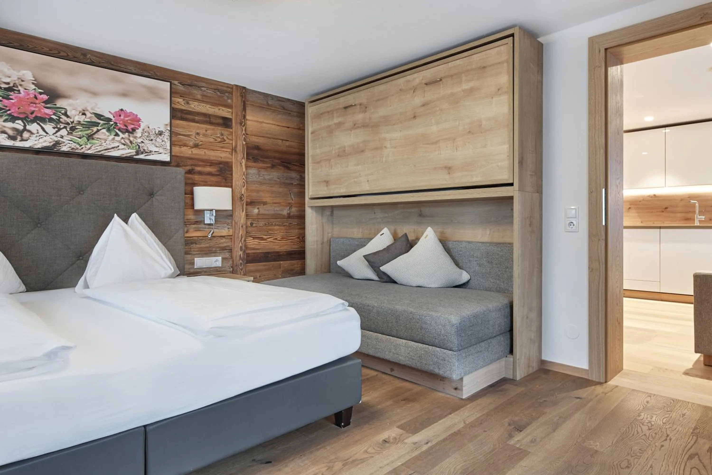 Bedroom, Bed in Rainerhof