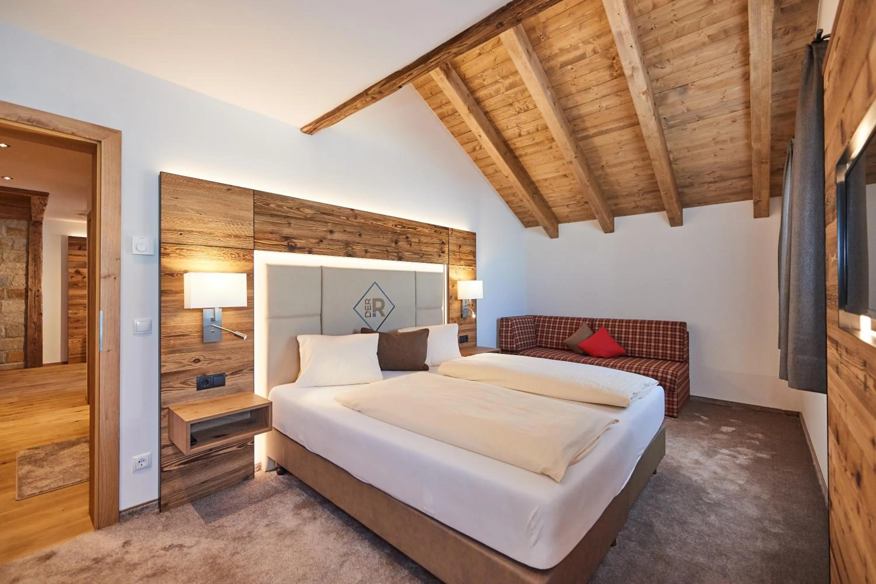 Bedroom, Bed in Rainerhof