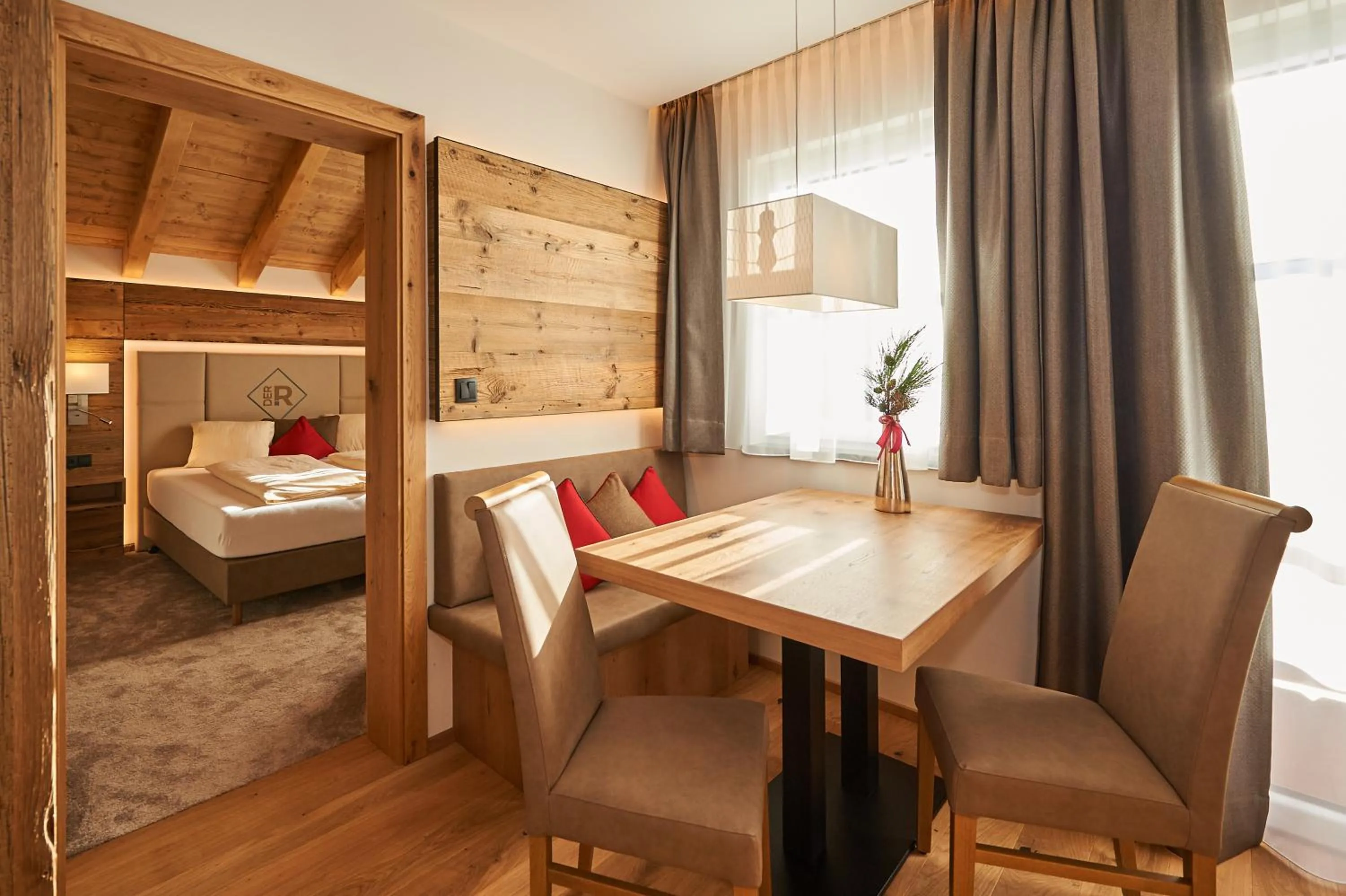 Seating area, Bed in Rainerhof