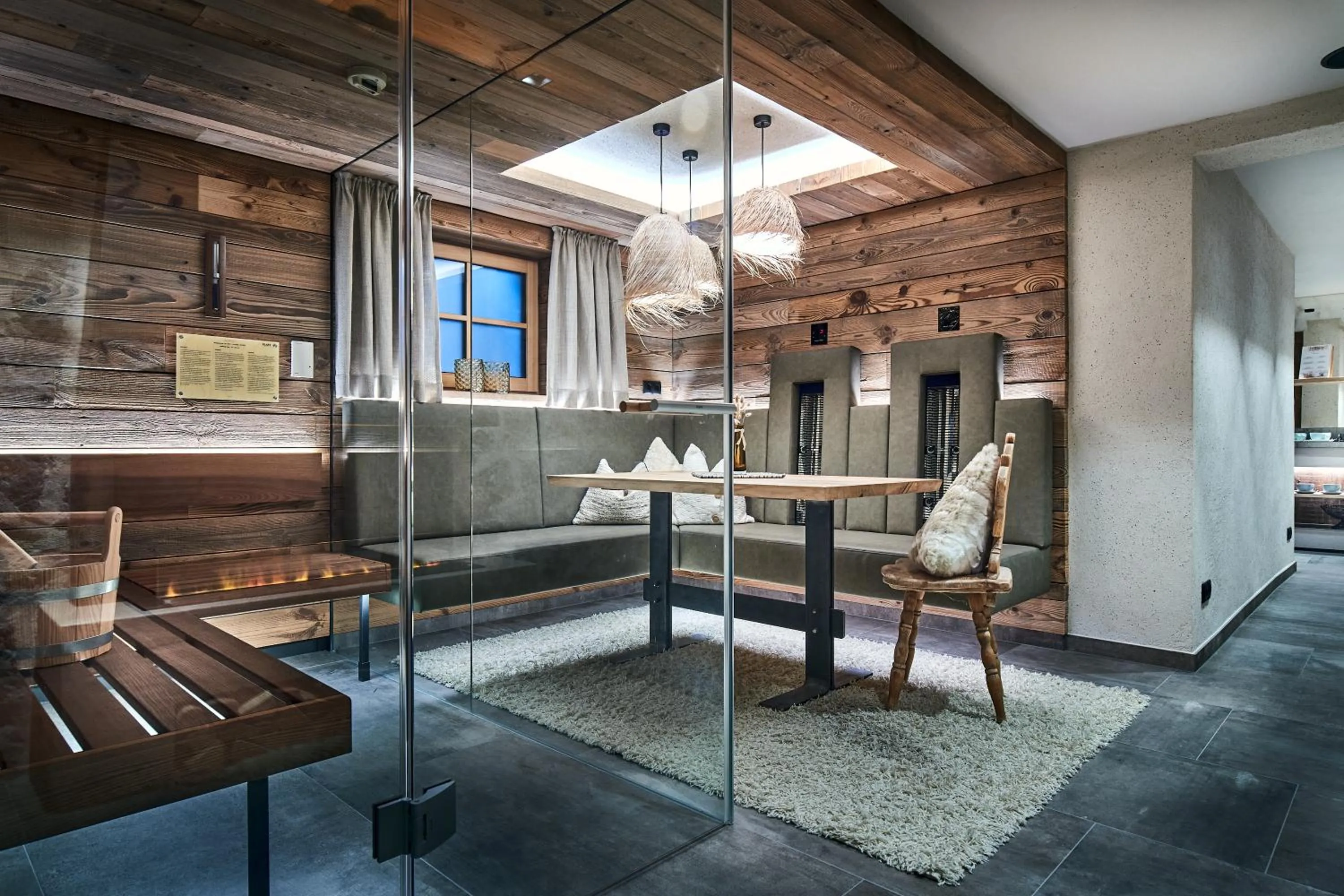 Seating area in Rainerhof