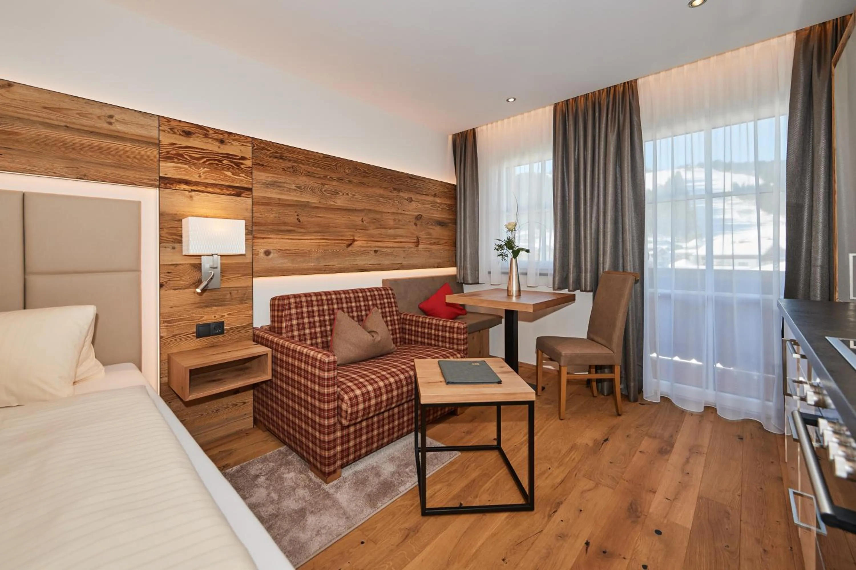 Seating area, Bed in Rainerhof