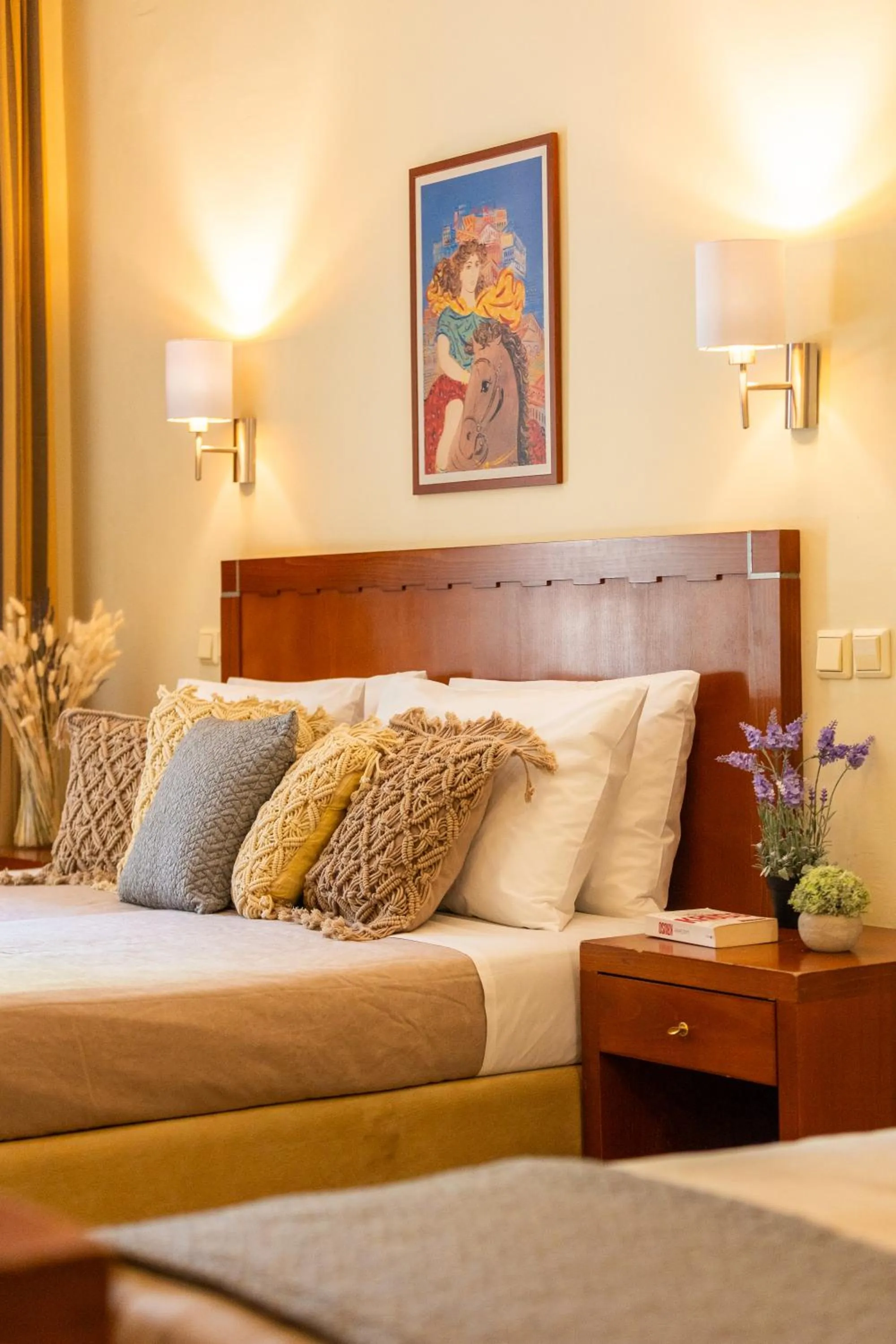 Property building, Bed in Hotel Marina