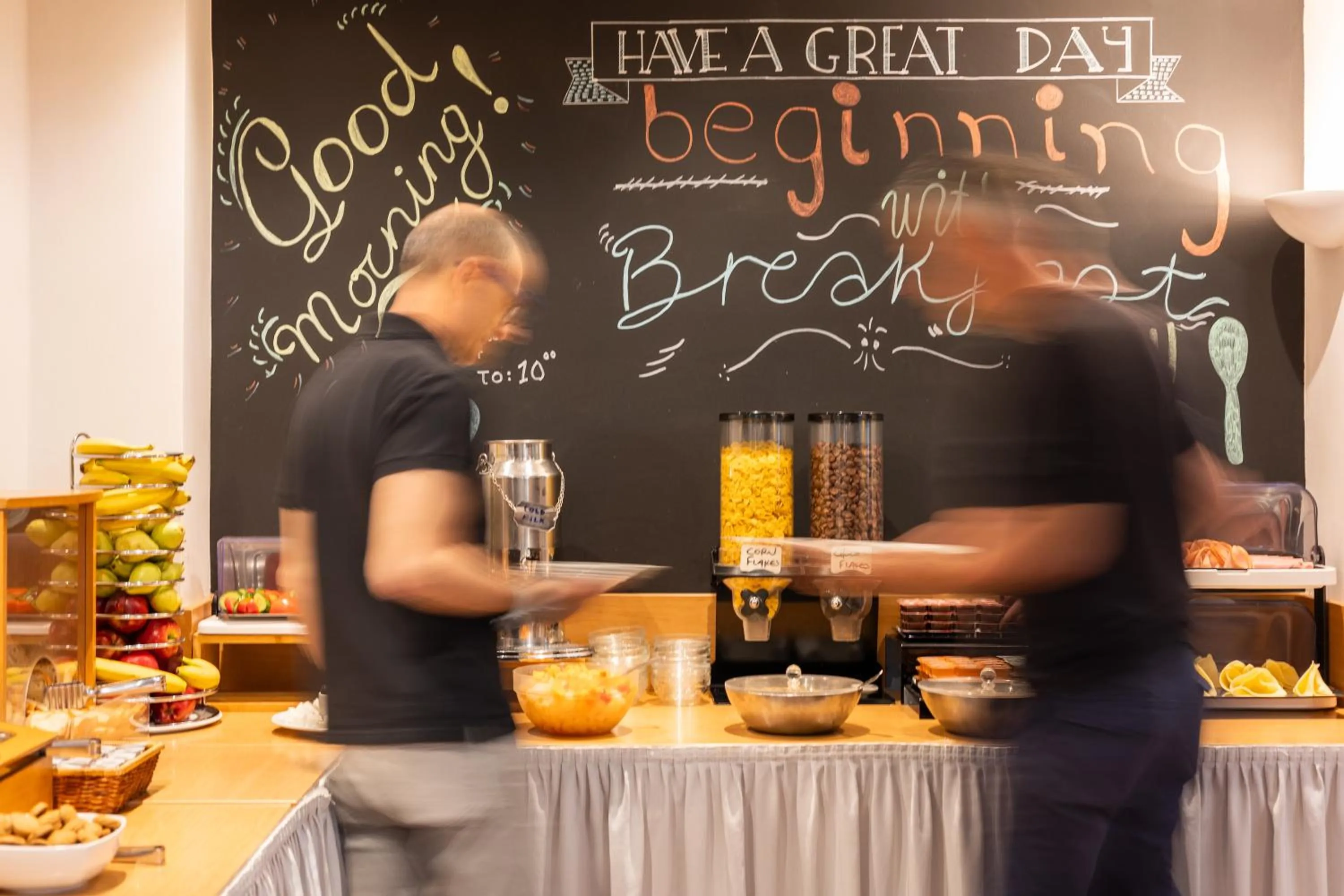 Breakfast in Hotel Marina