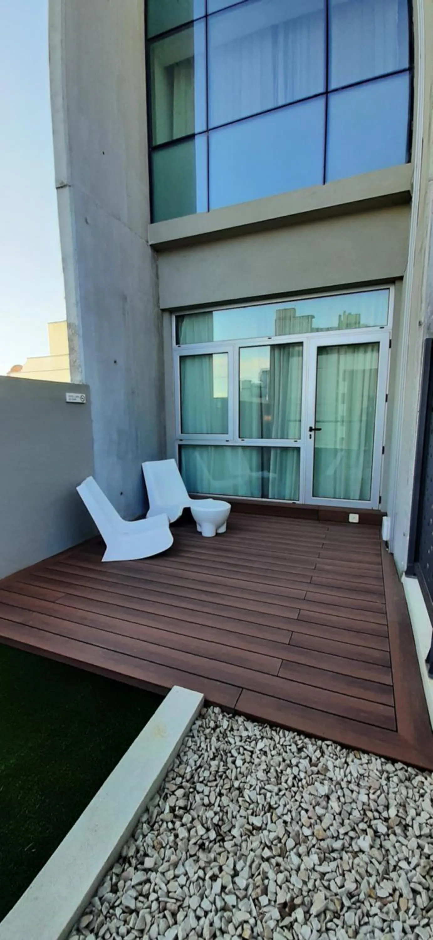 Balcony/Terrace in Hotel Land Plaza La Plata