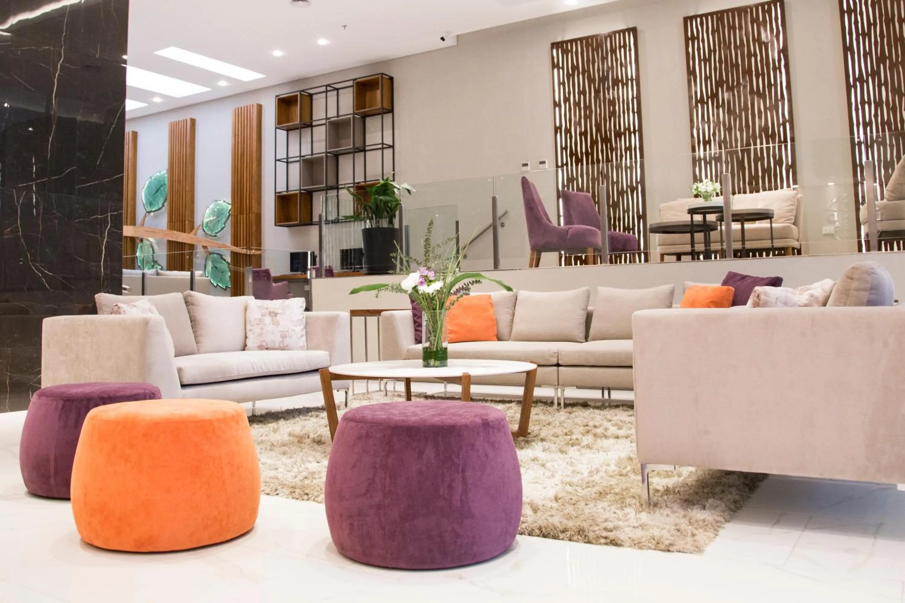 Living room in Hotel Land Plaza La Plata