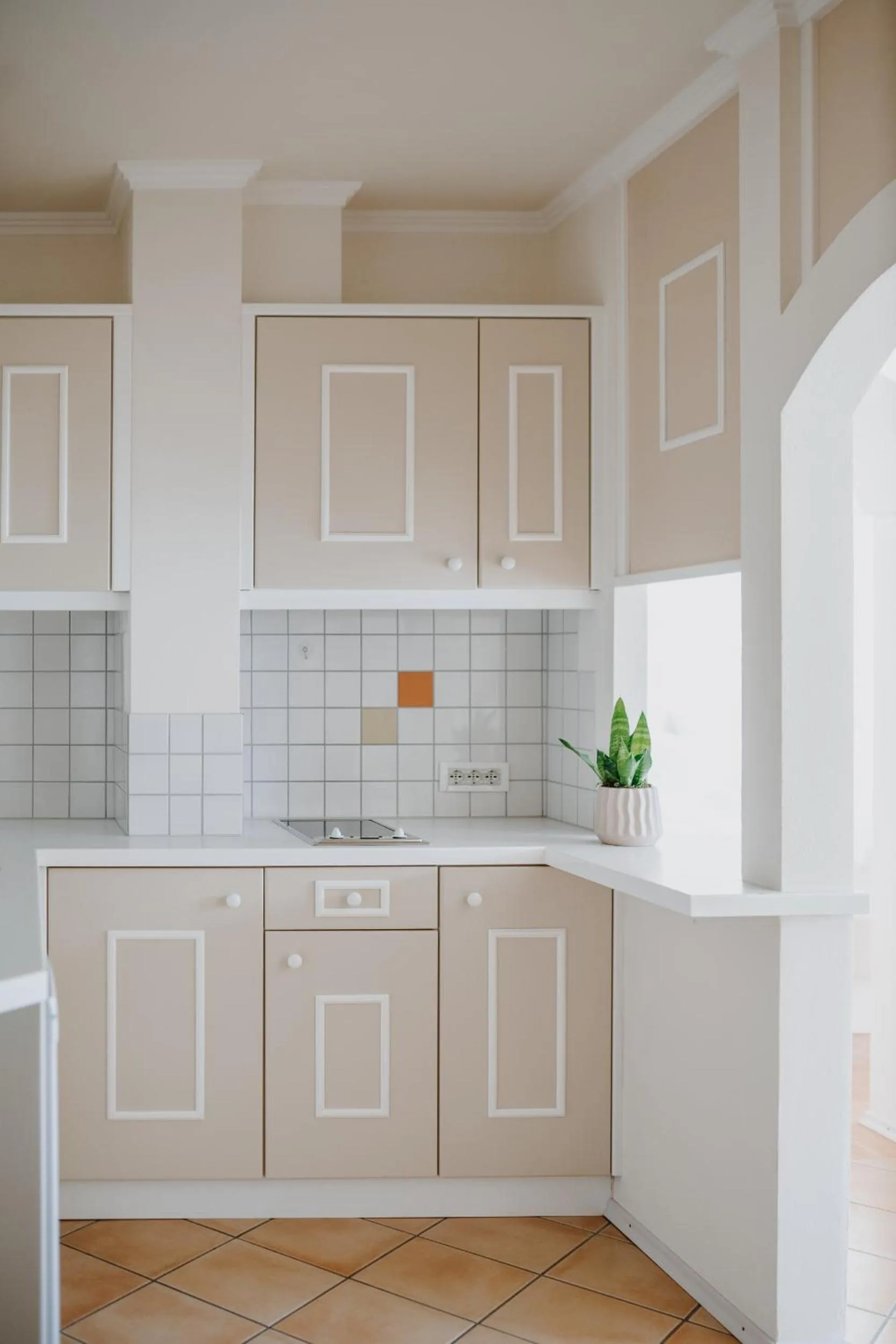 Kitchen or kitchenette in Wanda Apartments