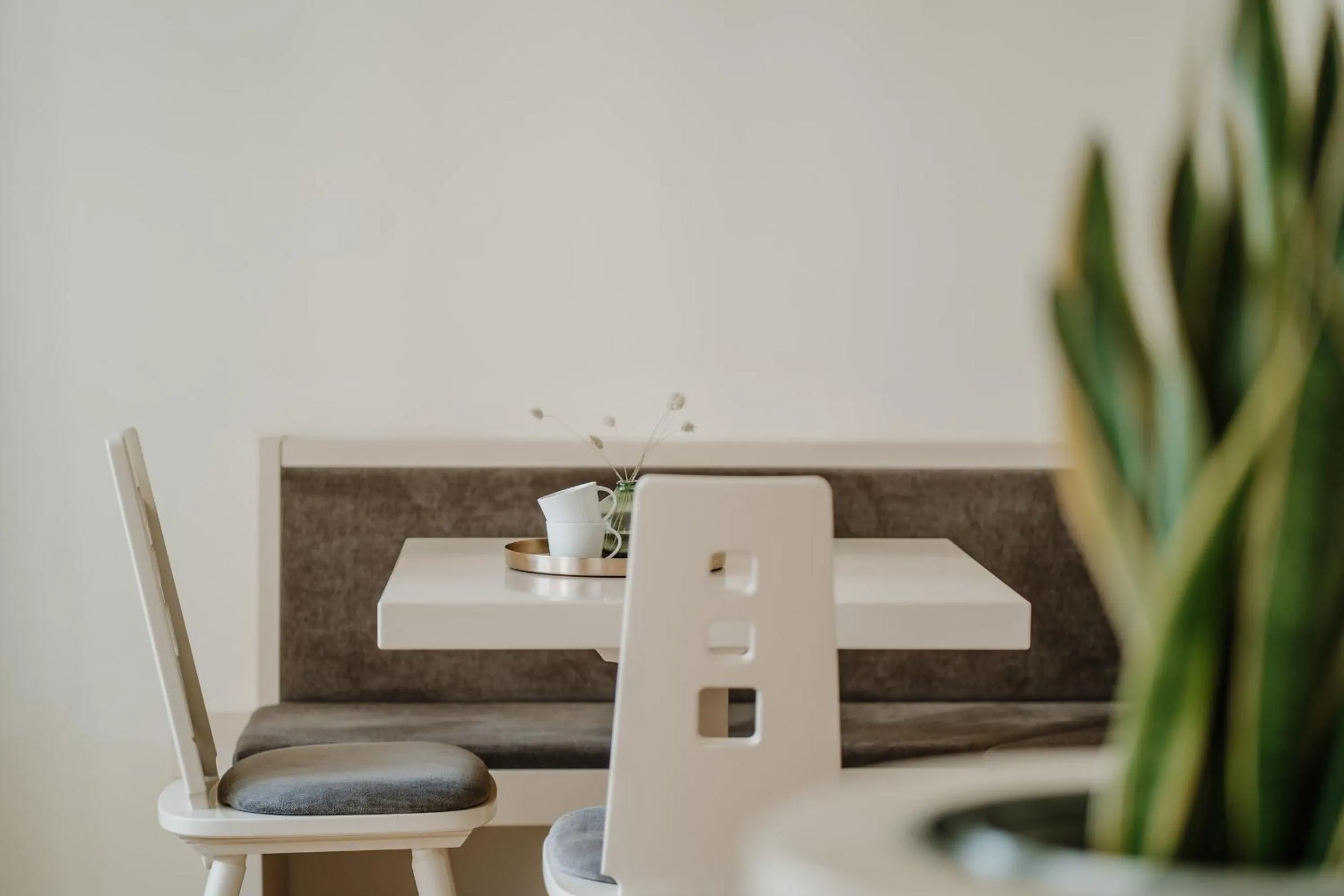 Seating area in Wanda Apartments