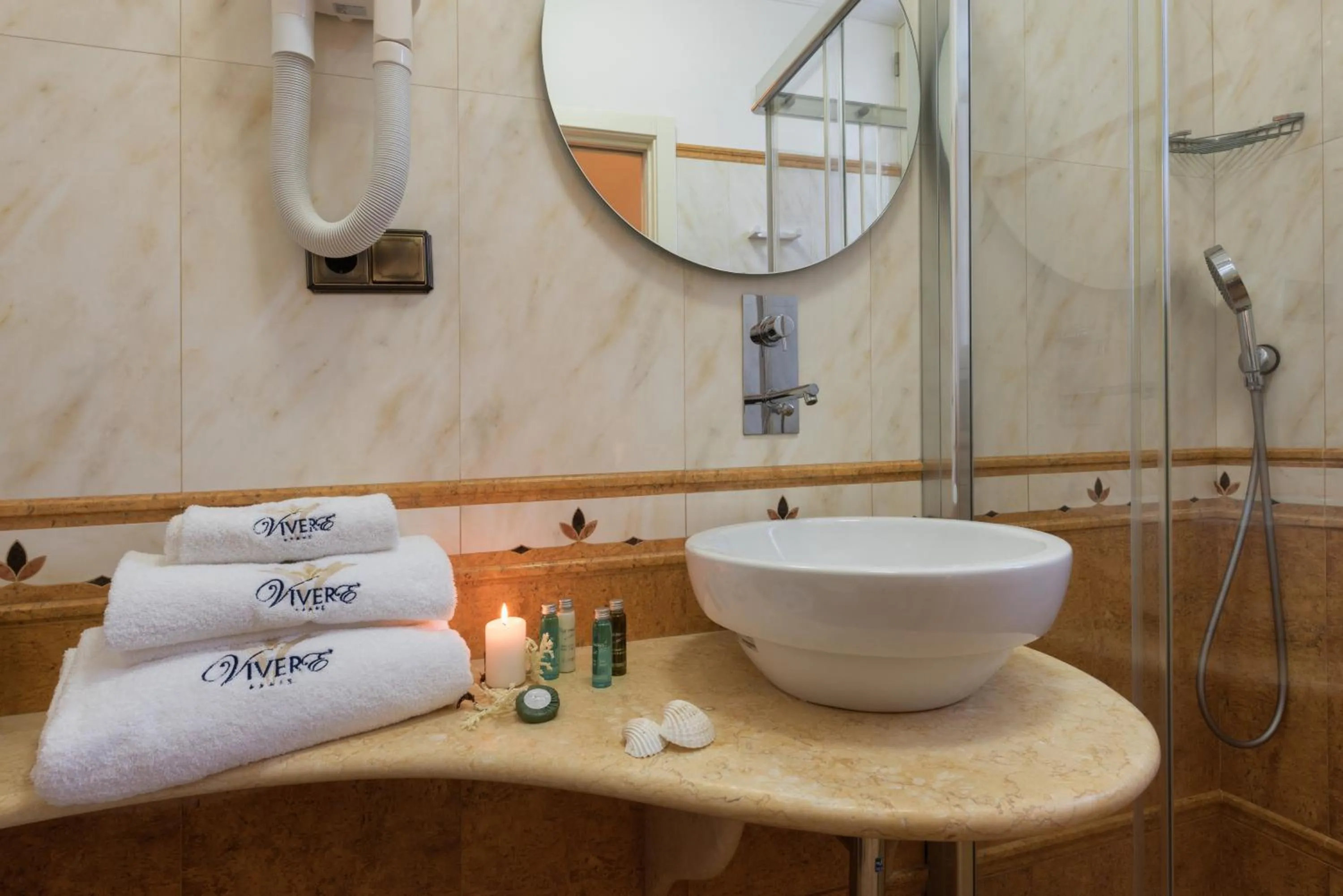 Bathroom in ViverE' Resort