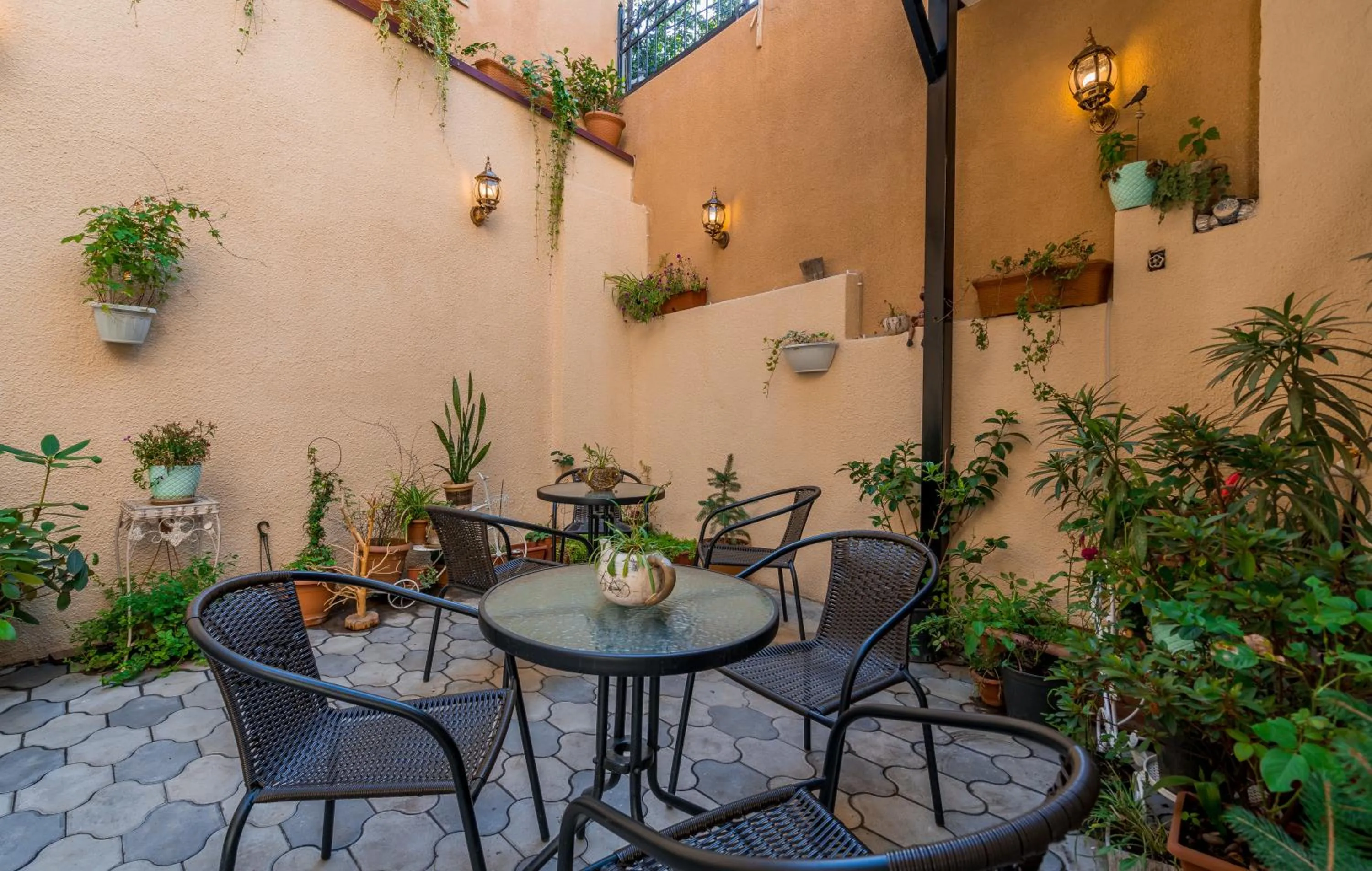 Patio in Golden Light Hotel
