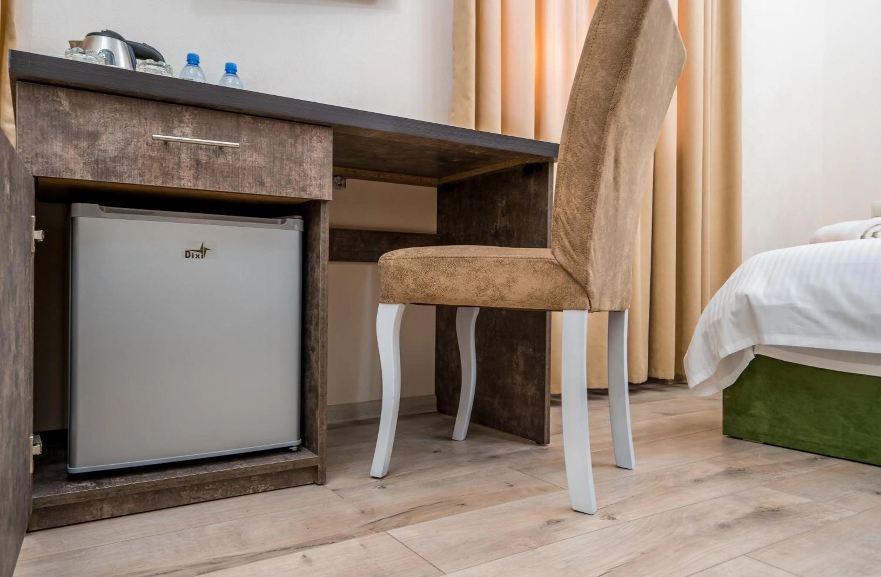 Living room, Bed in Golden Light Hotel