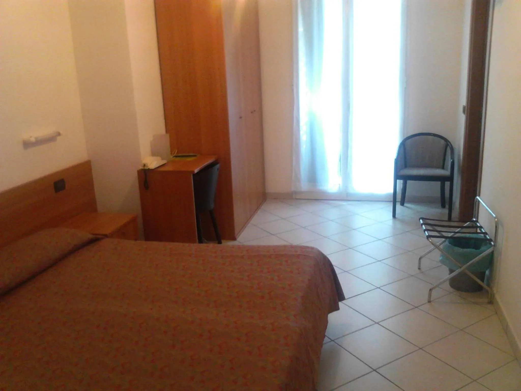 Bed in Hotel Adriana