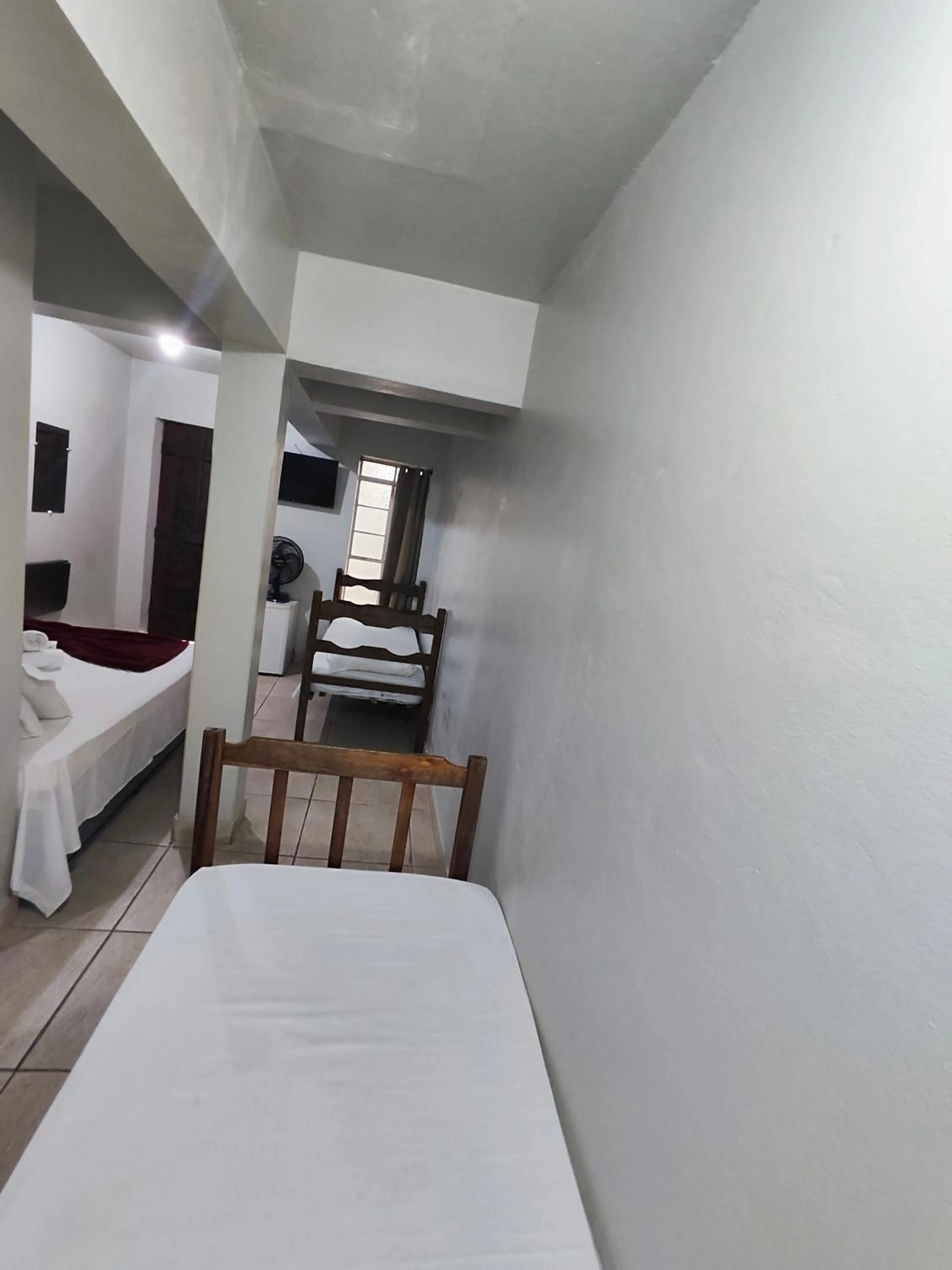 Bed in Pousada Acayaca