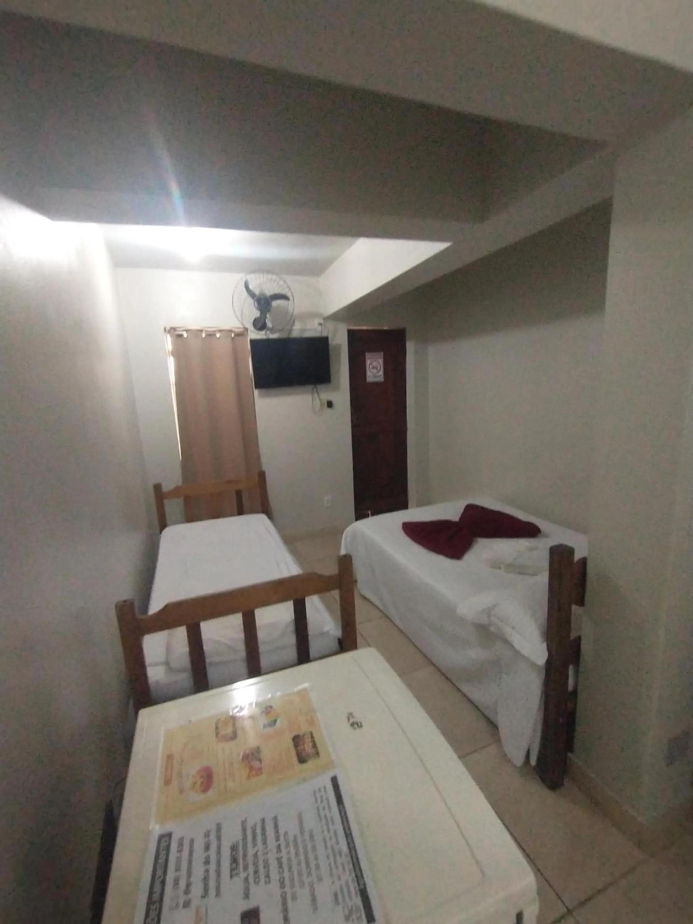 Bed in Pousada Acayaca