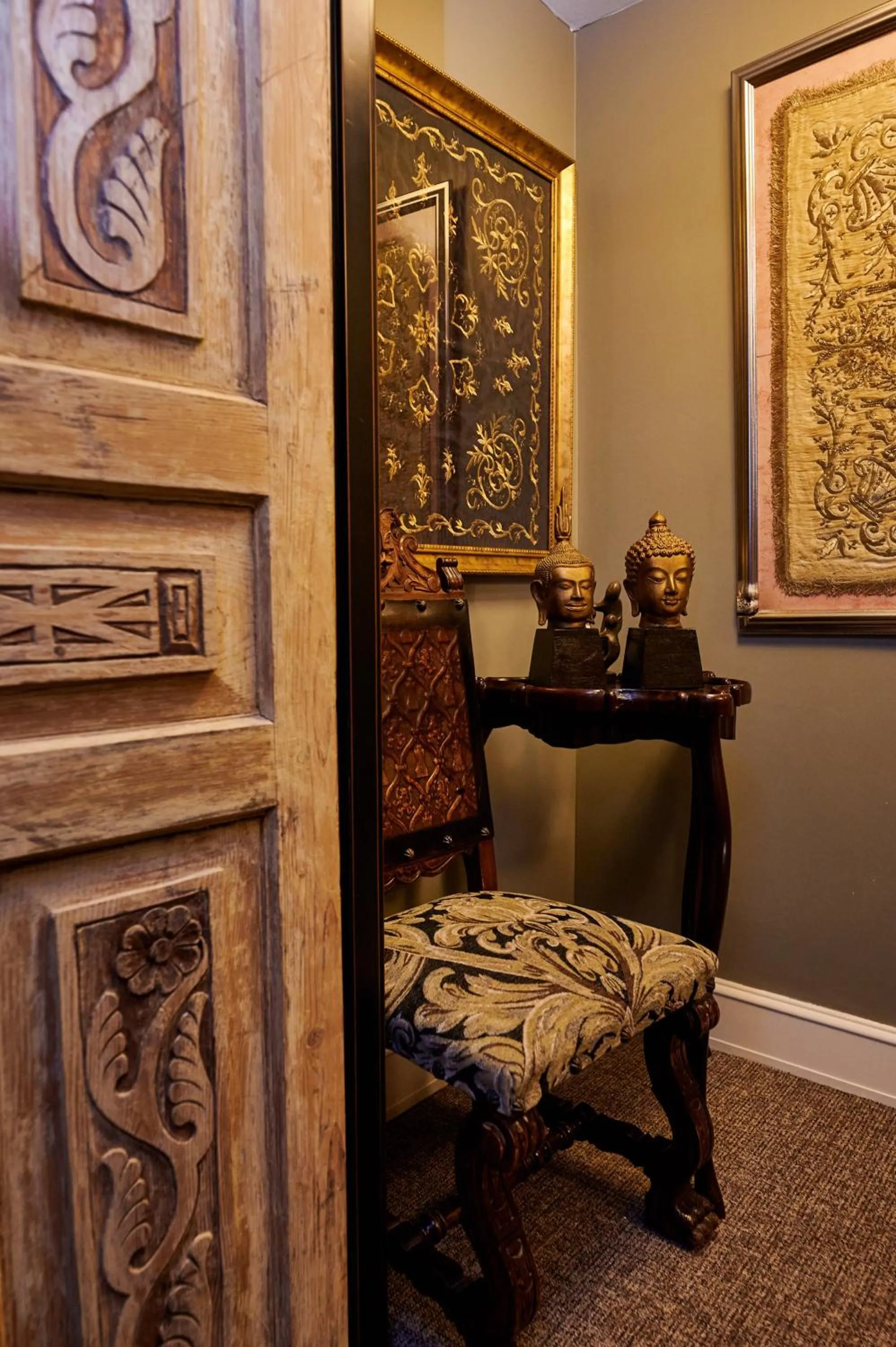 Decorative detail in Faik Pasha Hotels Special Category Beyoglu Istanbul