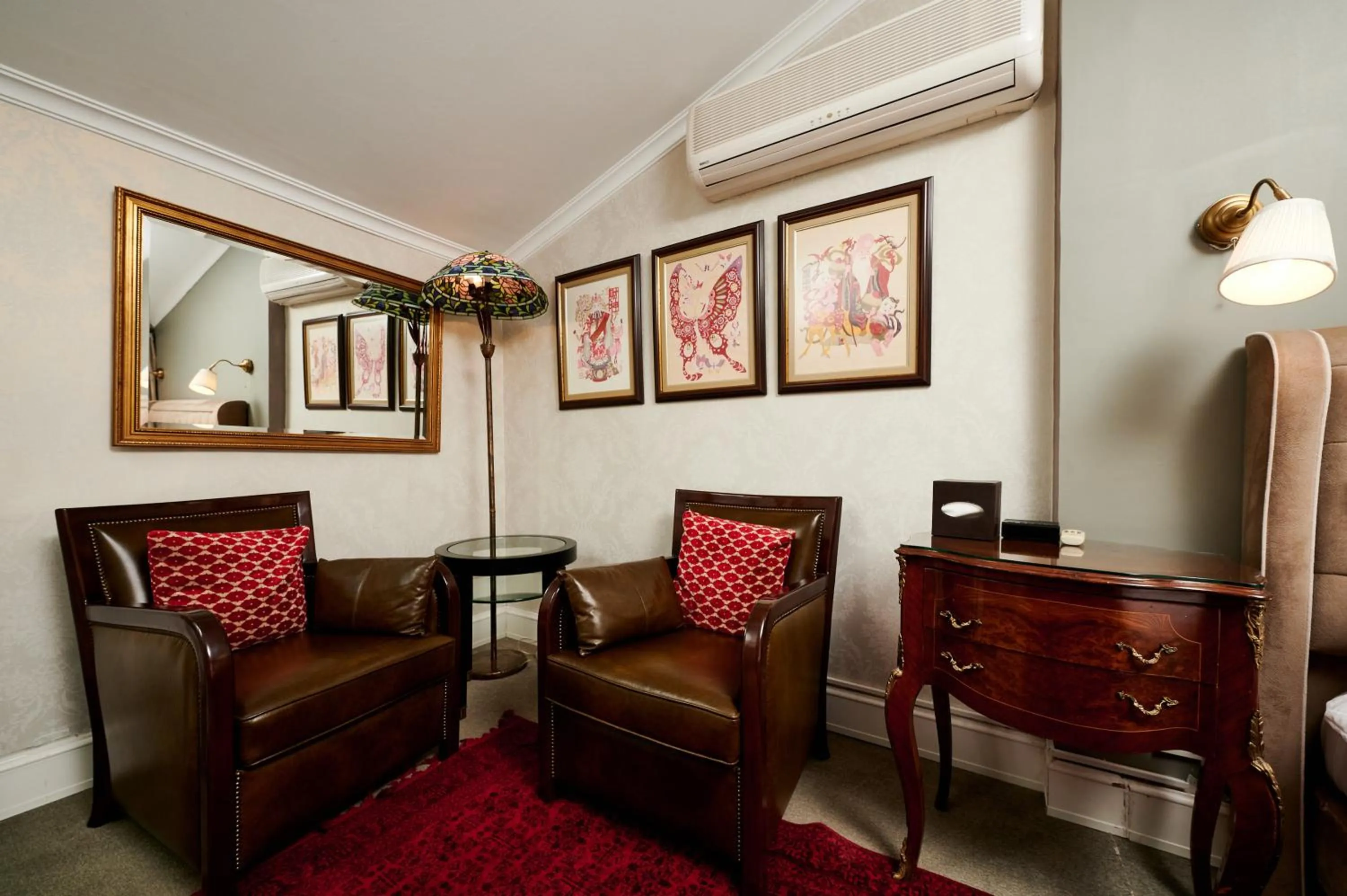 Seating area in Faik Pasha Hotels Special Category Beyoglu Istanbul
