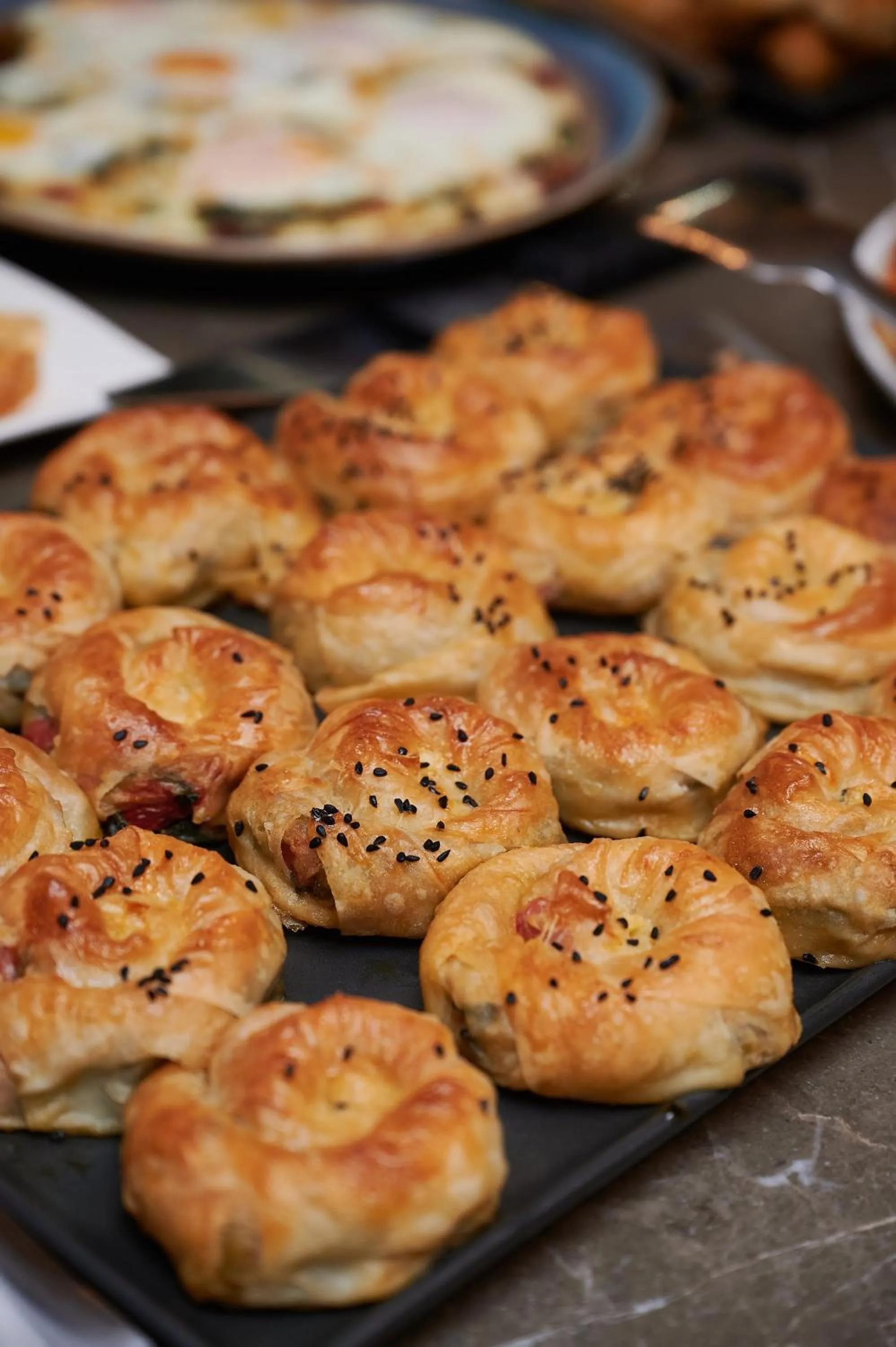 Buffet breakfast in Faik Pasha Hotels Special Category Beyoglu Istanbul