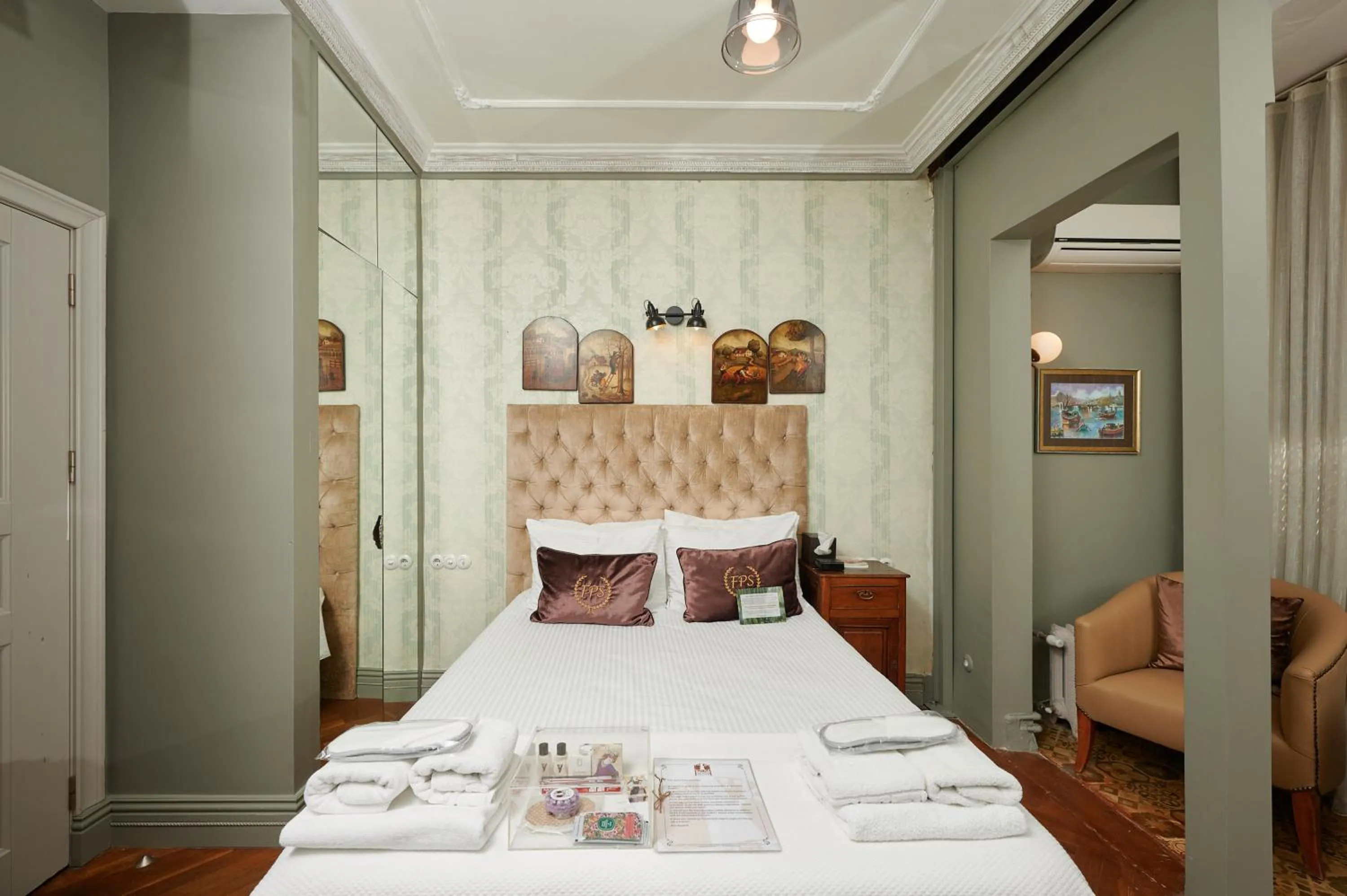 Bedroom in Faik Pasha Hotels Special Category Beyoglu Istanbul