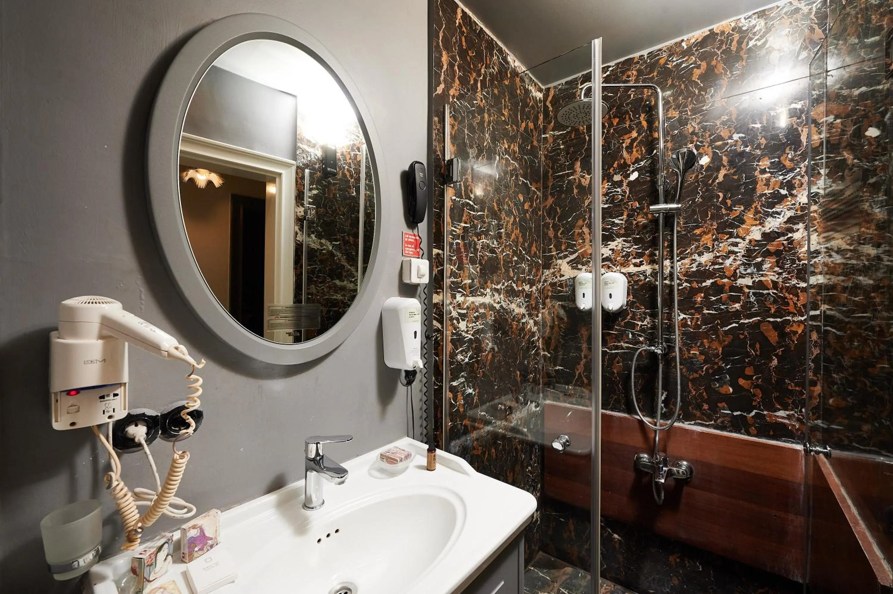 Bathroom in Faik Pasha Hotels Special Category Beyoglu Istanbul