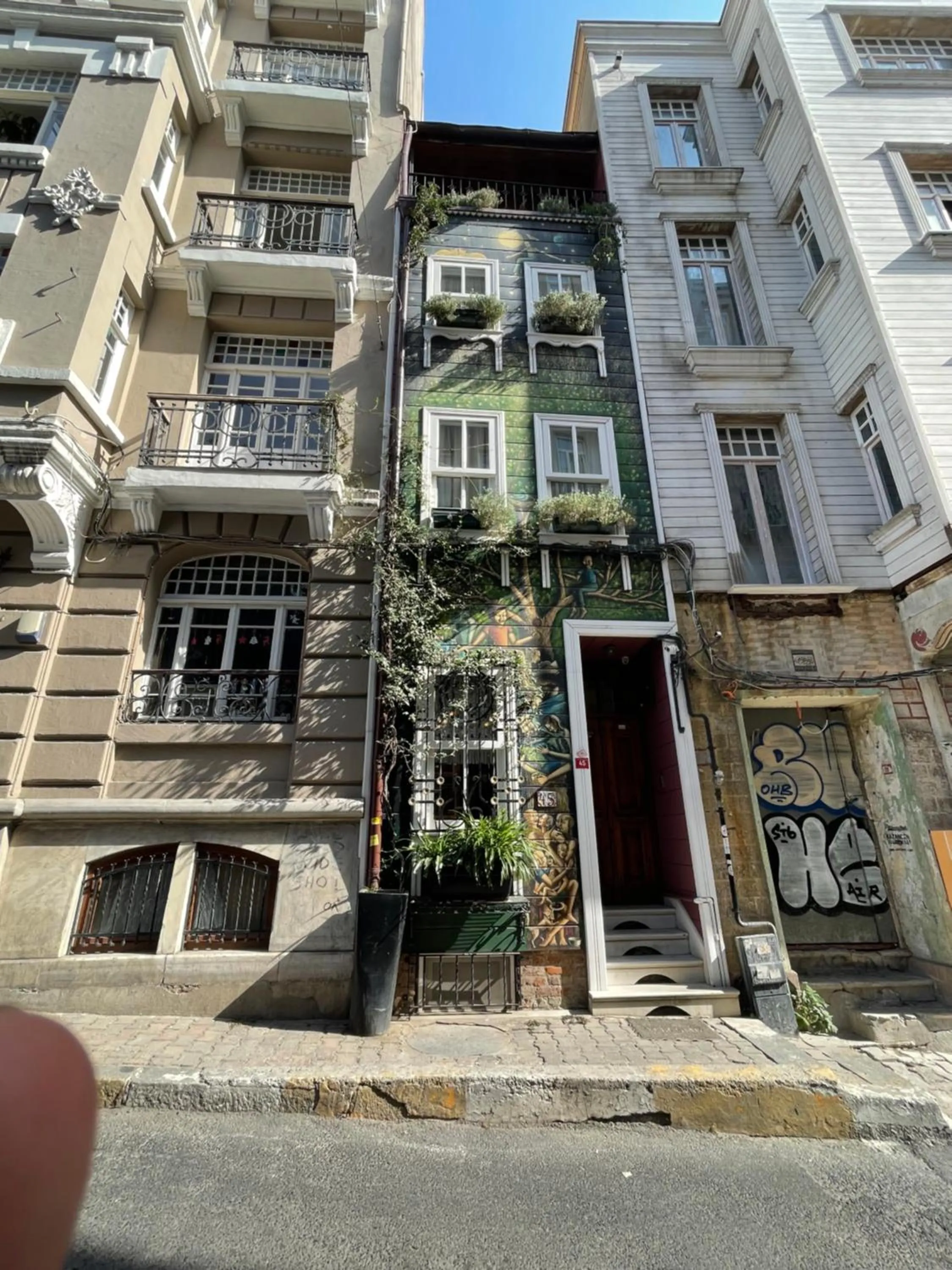 Property building in Faik Pasha Hotels Special Category Beyoglu Istanbul
