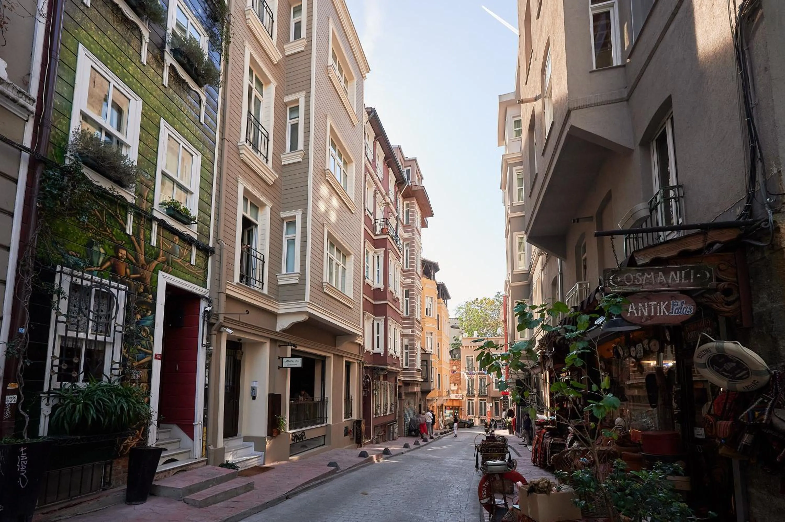 Property building in Faik Pasha Hotels Special Category Beyoglu Istanbul