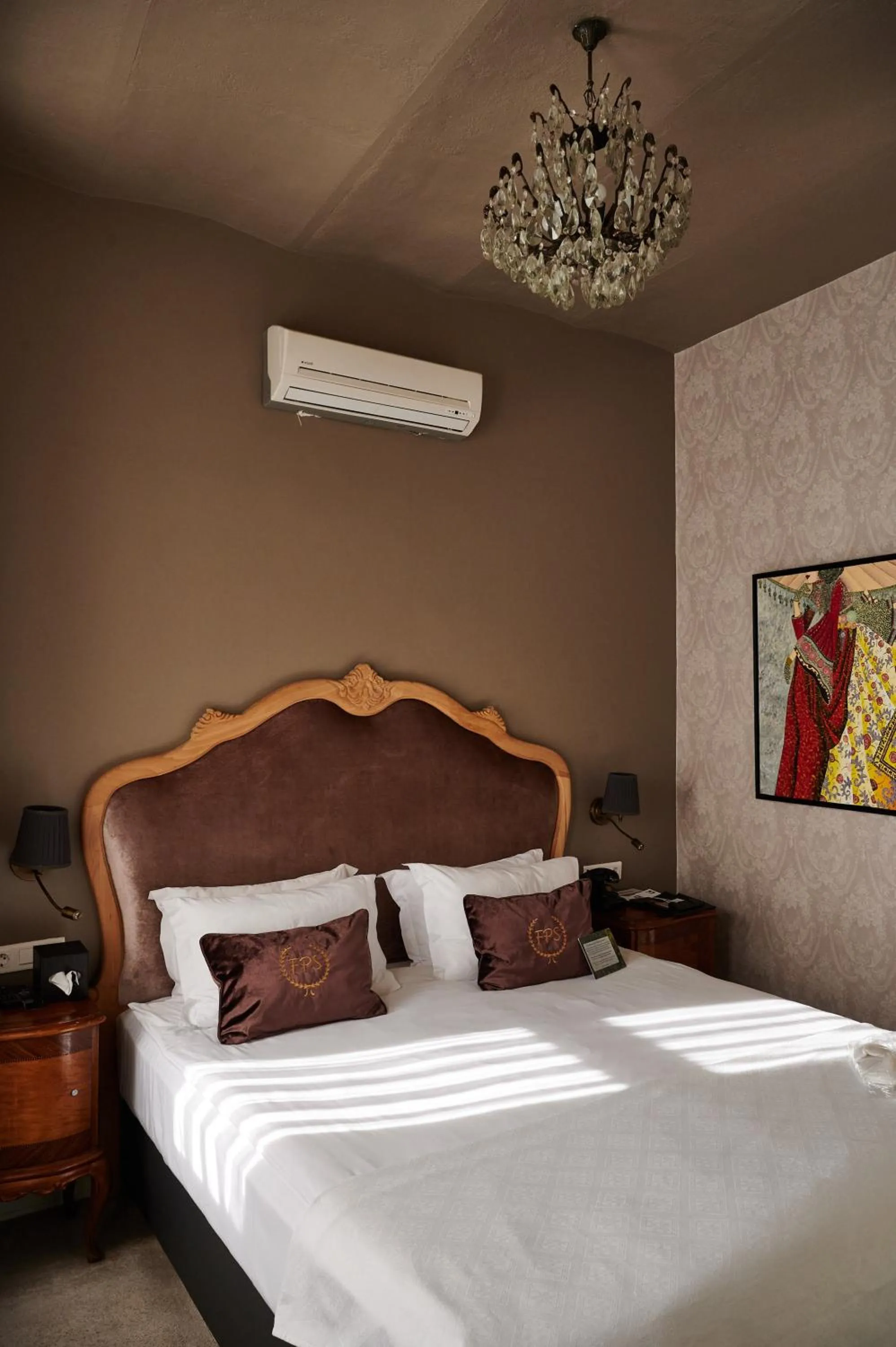 Bedroom, Bed in Faik Pasha Hotels Special Category Beyoglu Istanbul