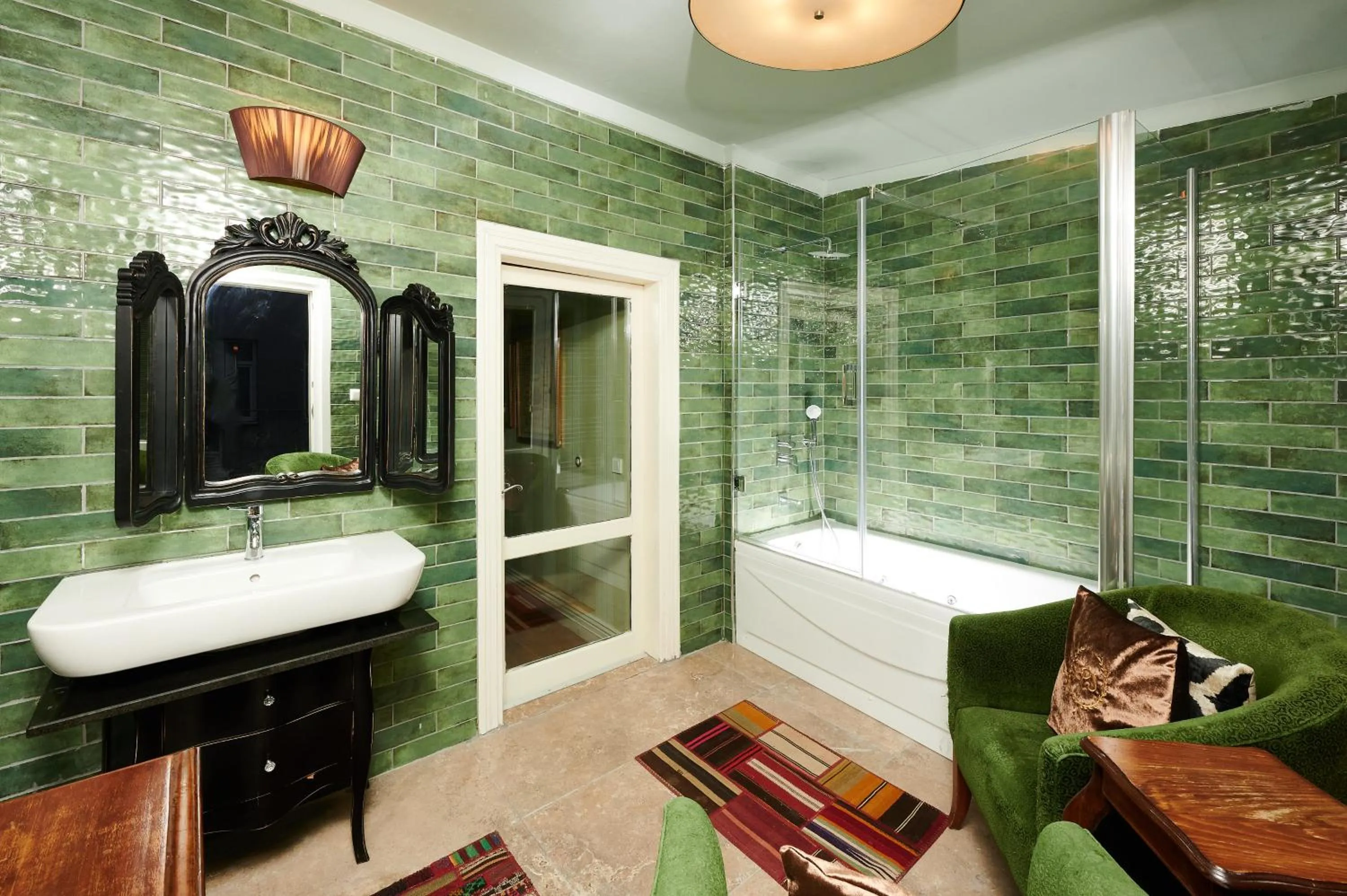 Hot Tub in Faik Pasha Hotels Special Category Beyoglu Istanbul