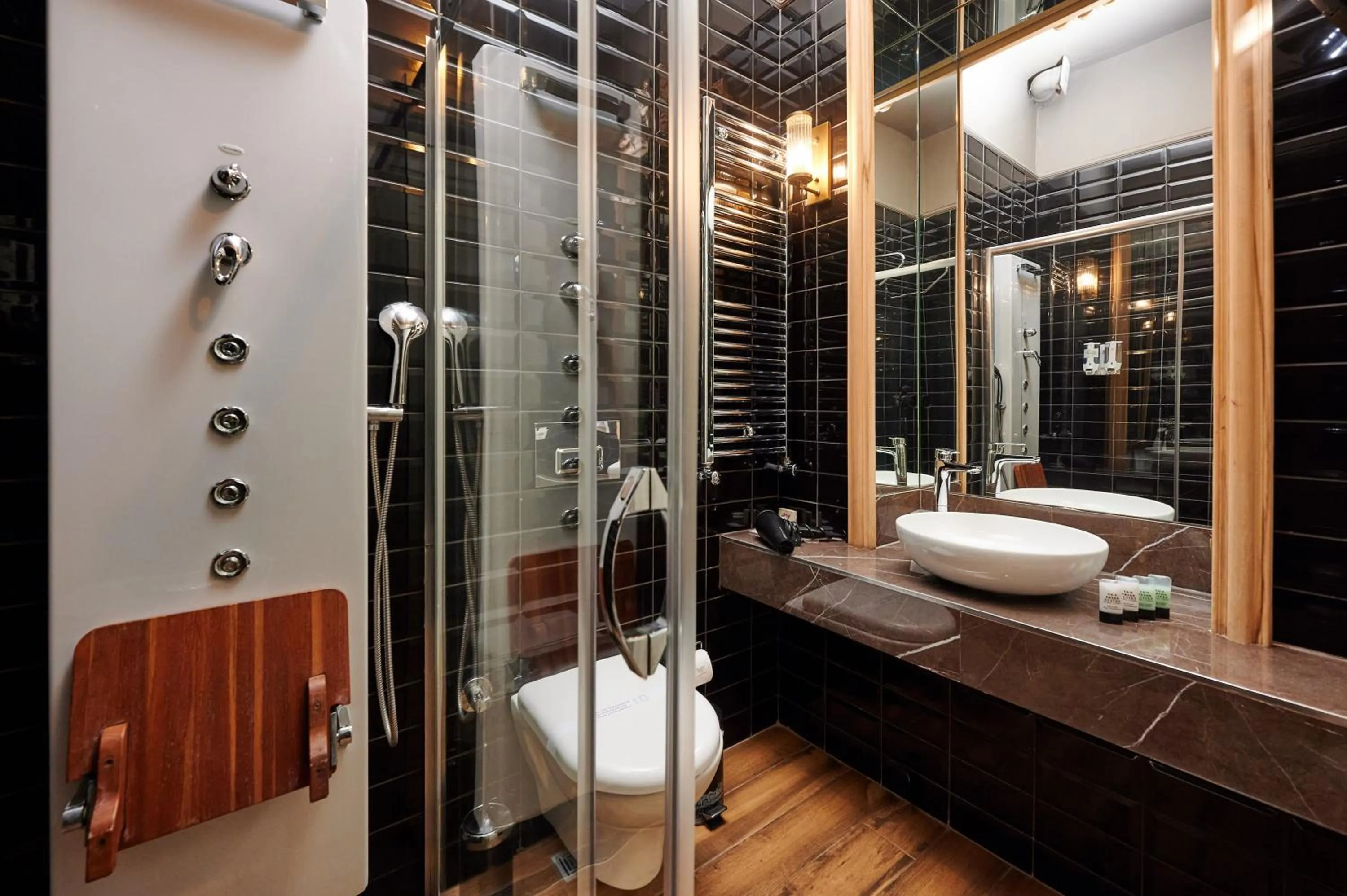 Toilet in Faik Pasha Hotels Special Category Beyoglu Istanbul