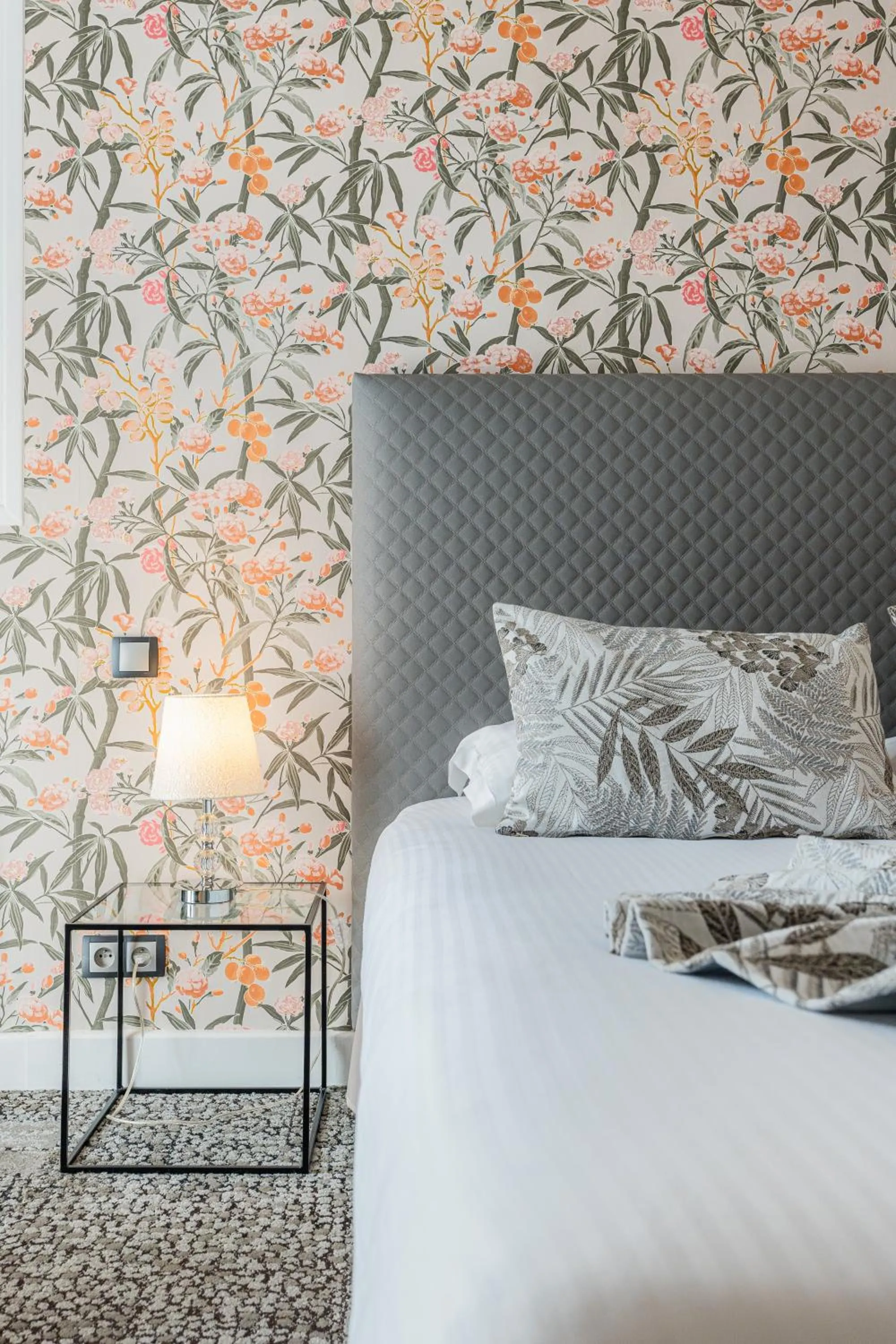 Bed in Hotel Villa Victoria