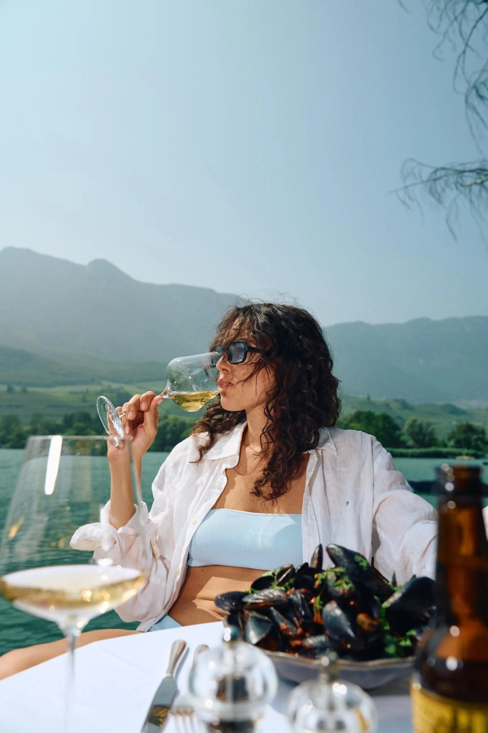 Lake view in Leuchtenburg am See