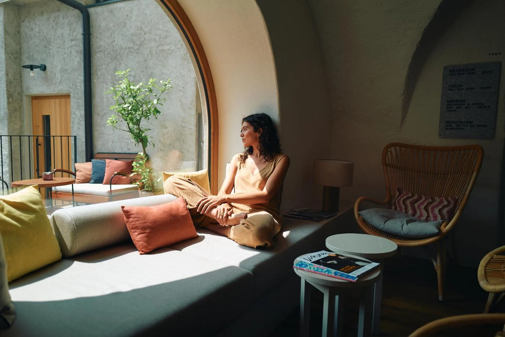 Seating area in Leuchtenburg am See