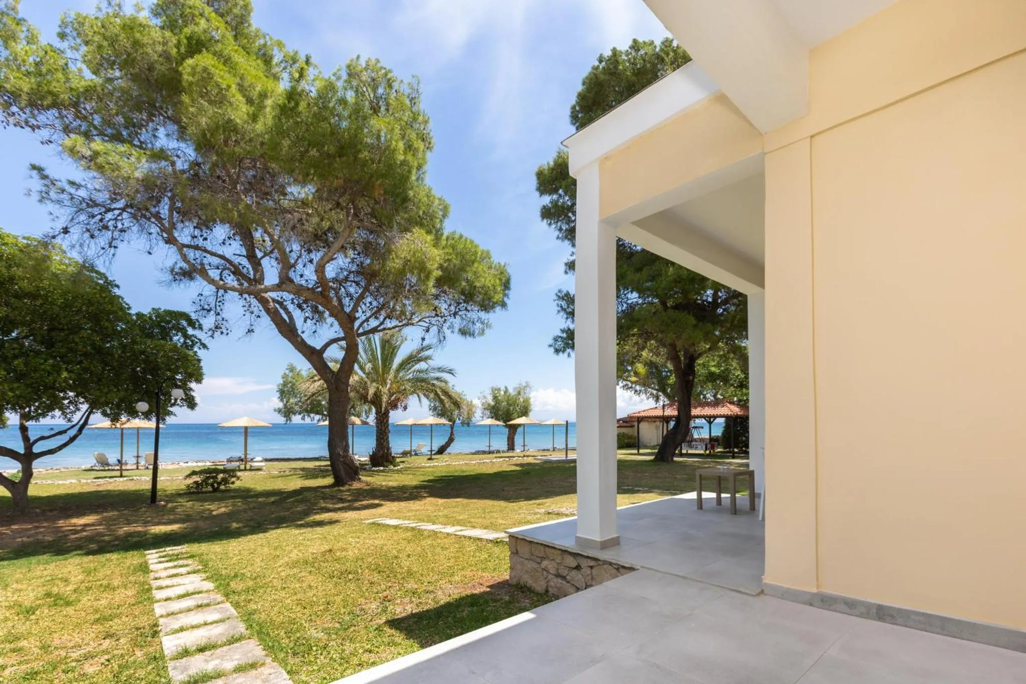 Natural landscape in Mimoza Beach