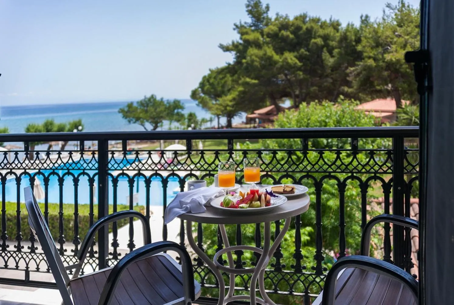 Balcony/Terrace in Mimoza Beach
