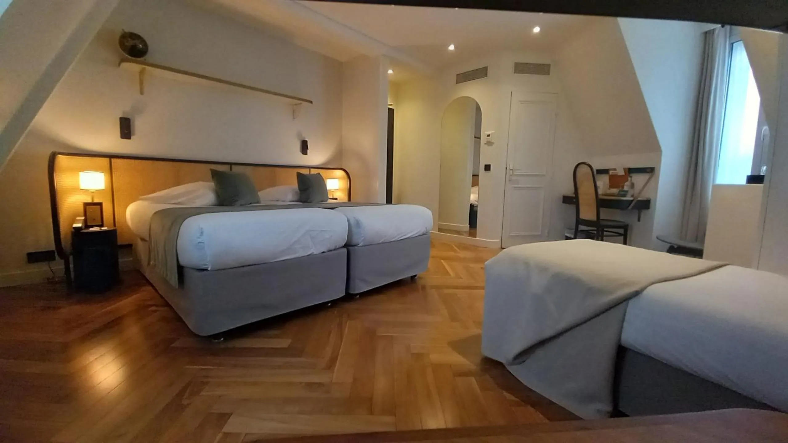 Photo of the whole room, Bed in Hotel Le Friedland