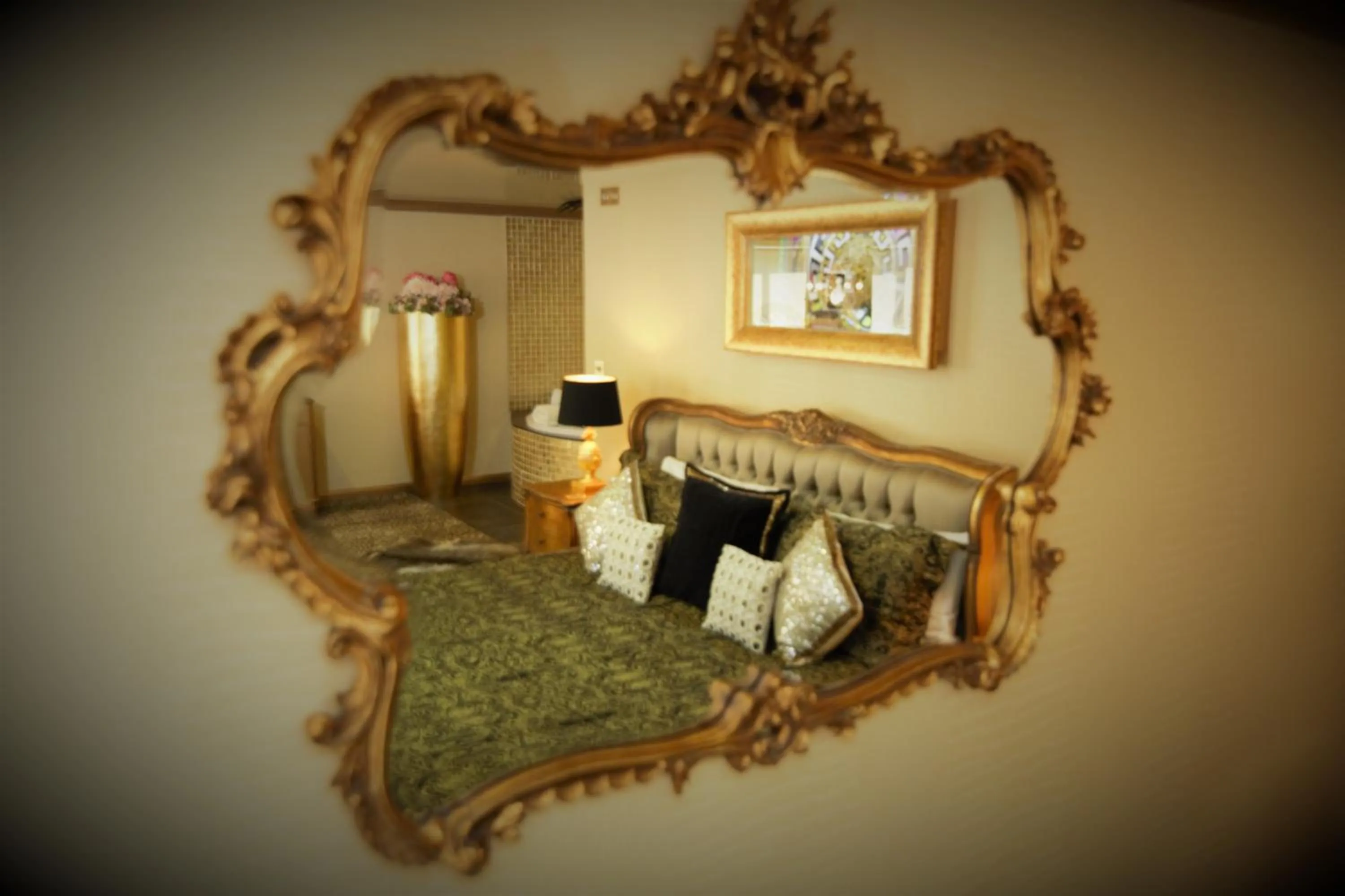 Decorative detail, Bed in Who'd A Thought It