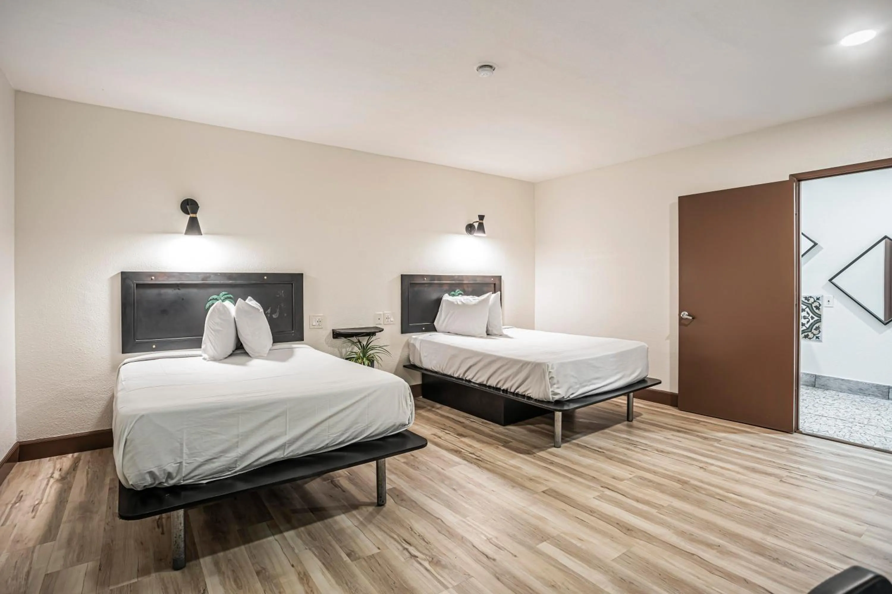 Bed in The Greens Hotel on Stockton