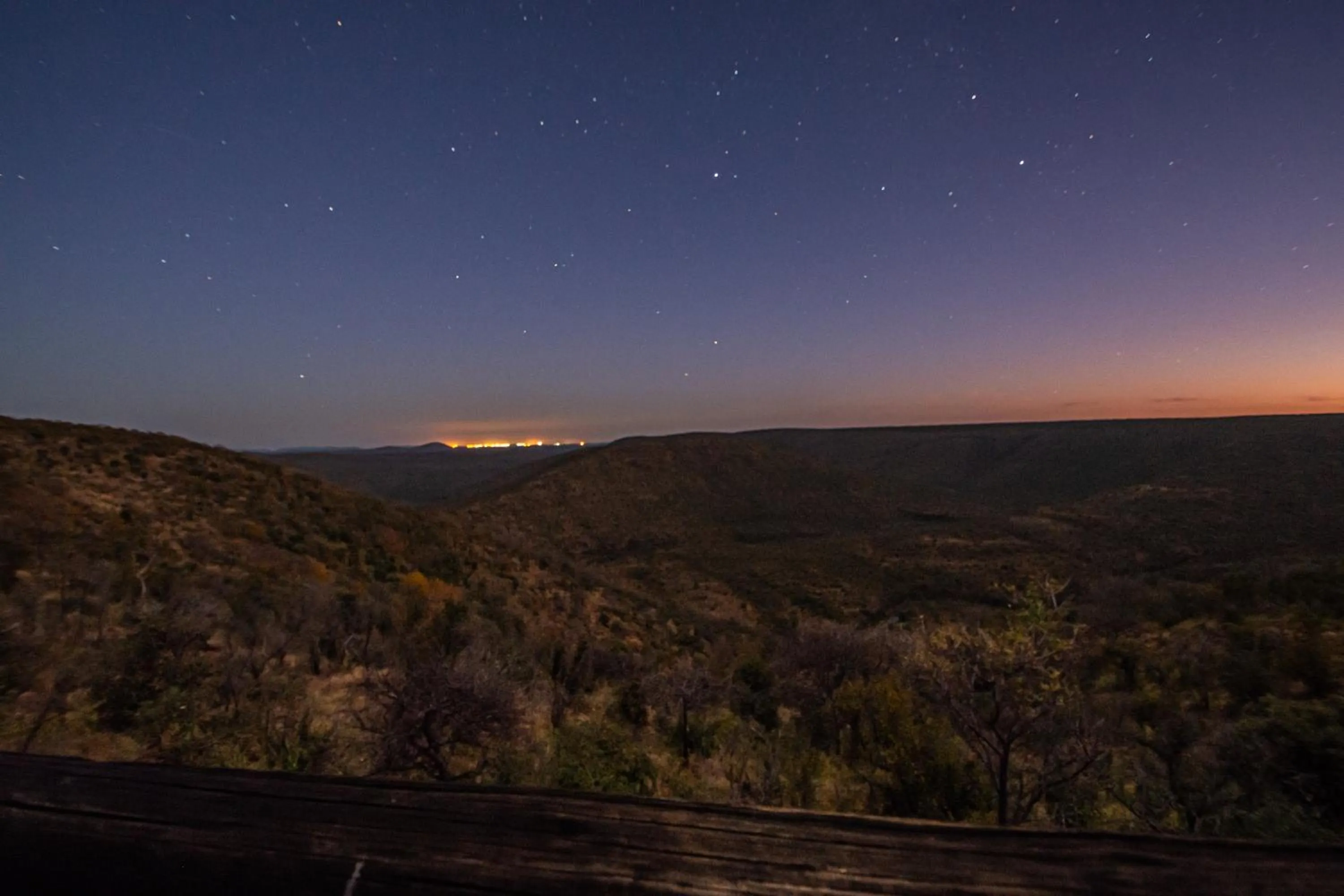 Natural landscape in Dinkweng Safari Lodge