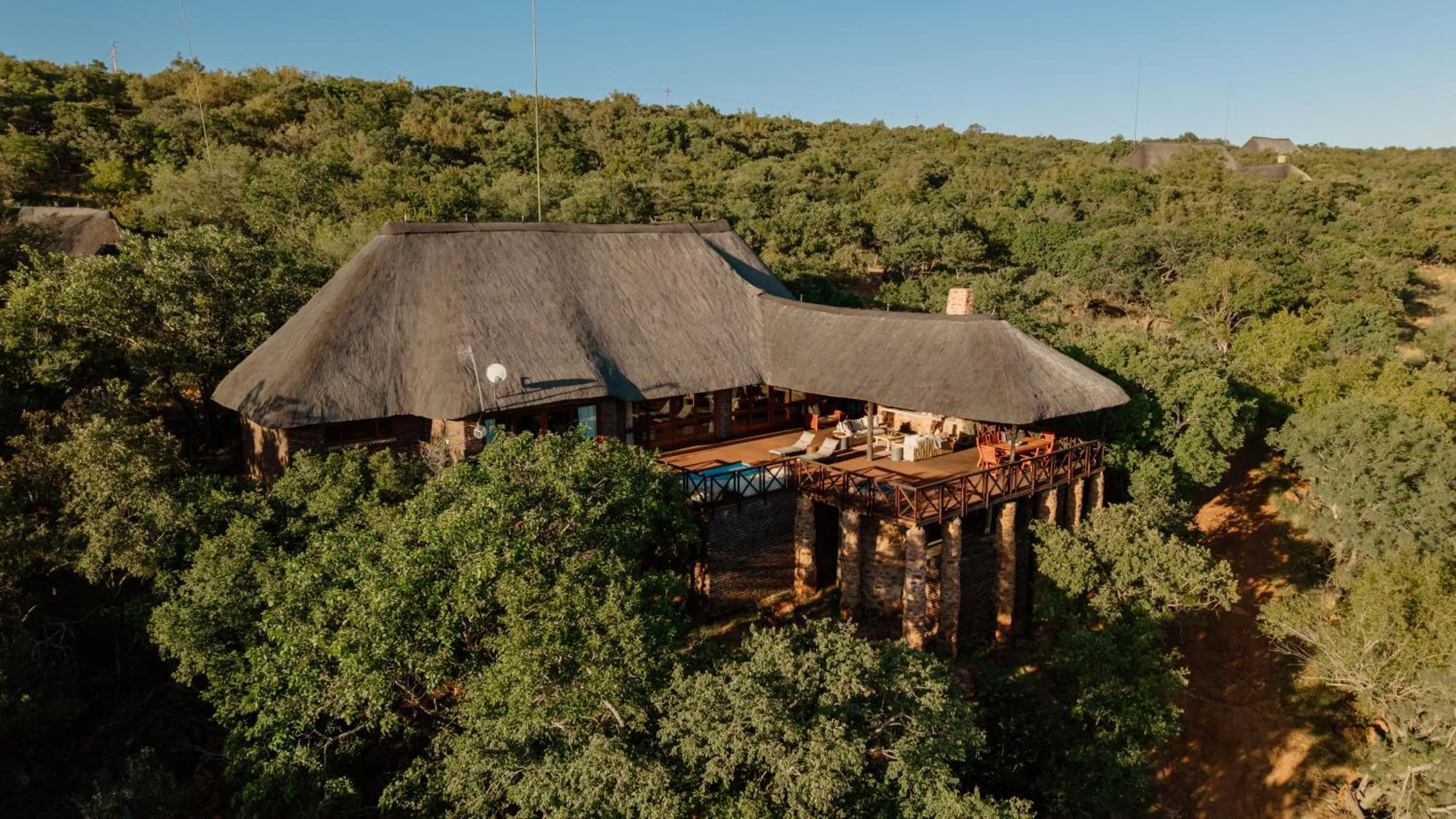 Mountain view in Dinkweng Safari Lodge