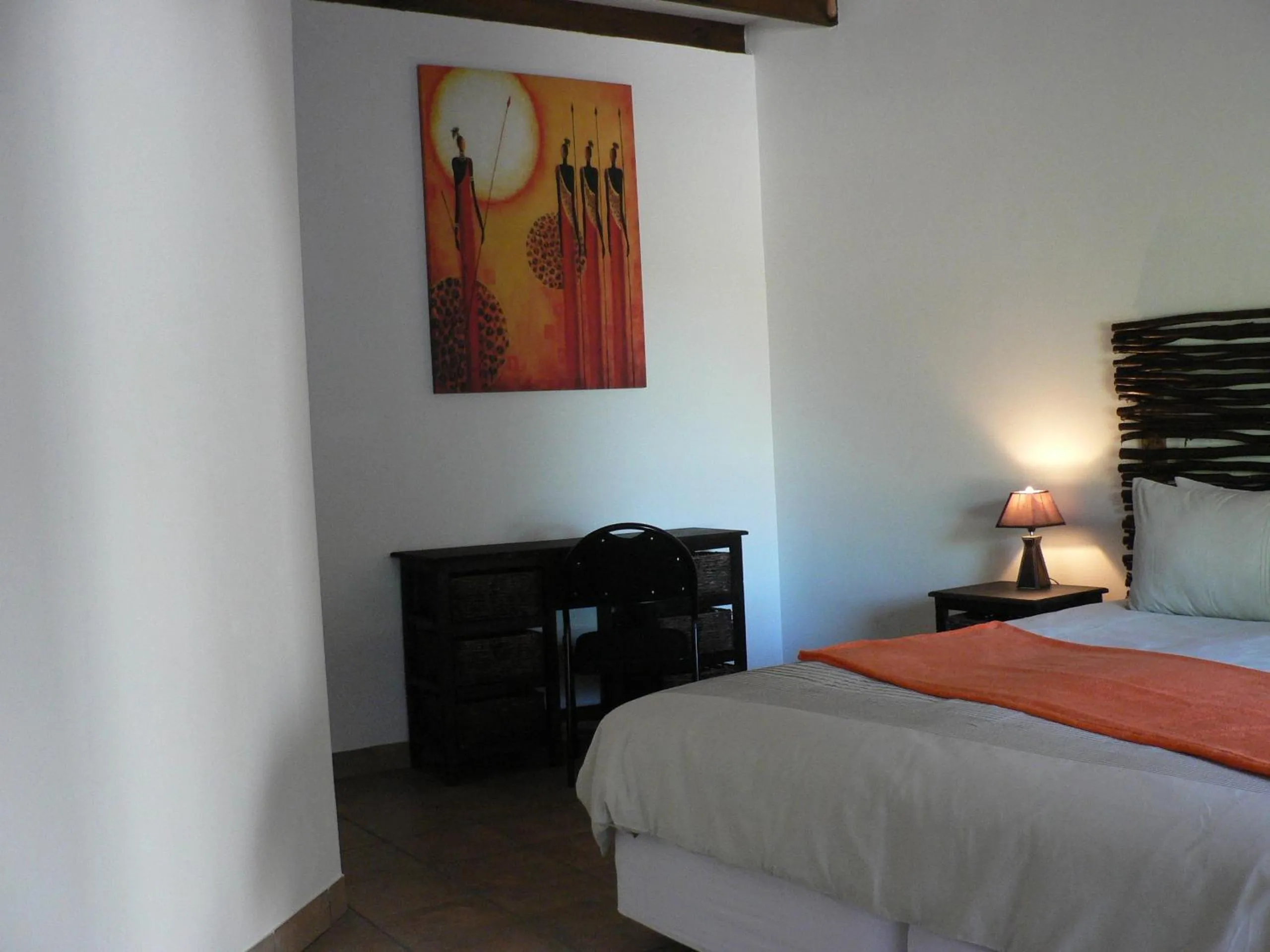 Bed in Mountain View Eco Lodge Montagu