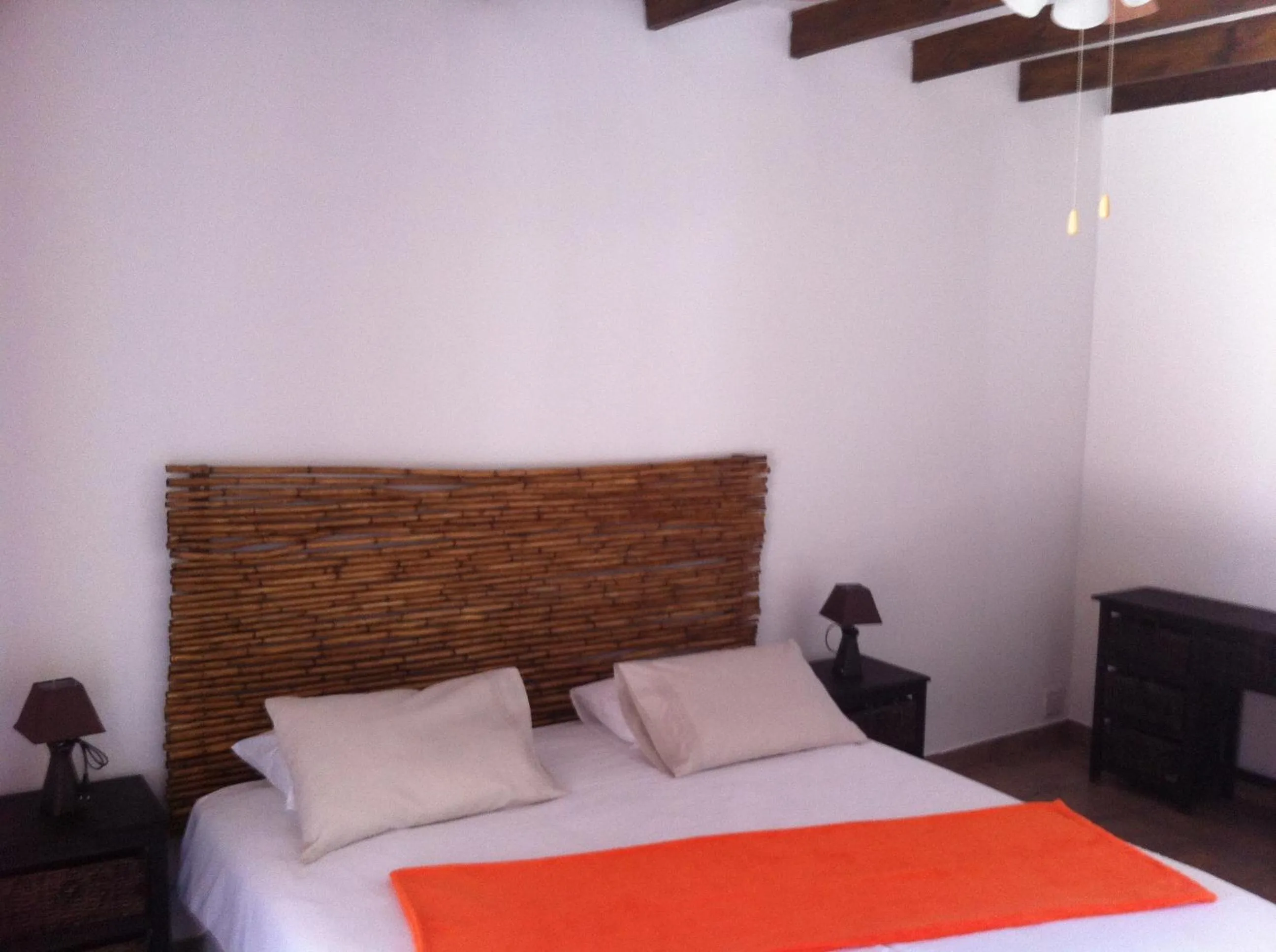 Bed in Mountain View Eco Lodge Montagu