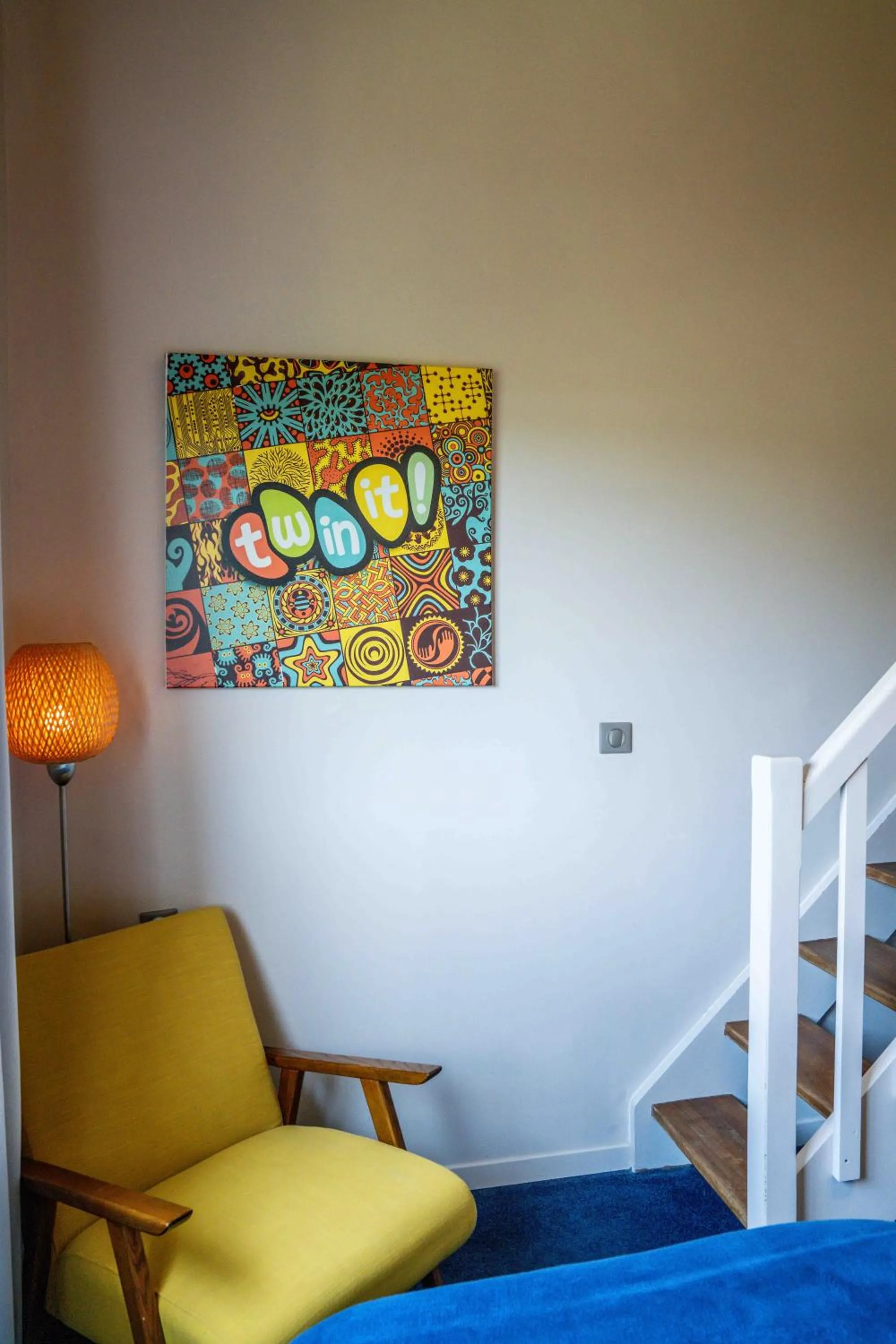 Decorative detail, Bed in Logis Hôtel & Restaurant Ludik