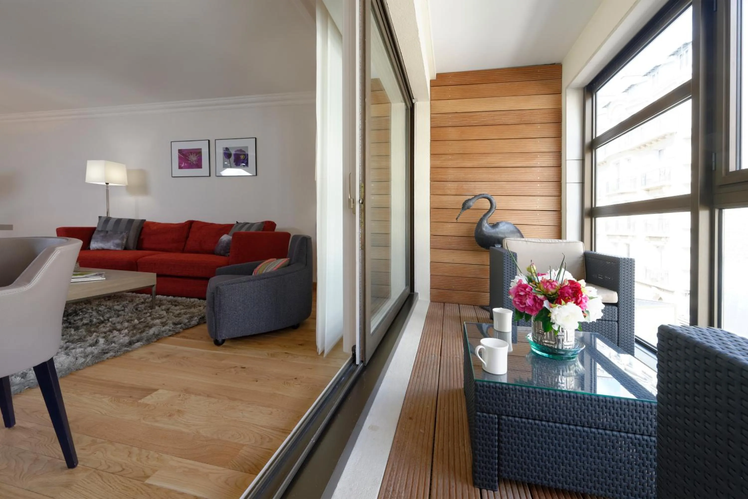 Balcony/Terrace in Résidence Alma Marceau