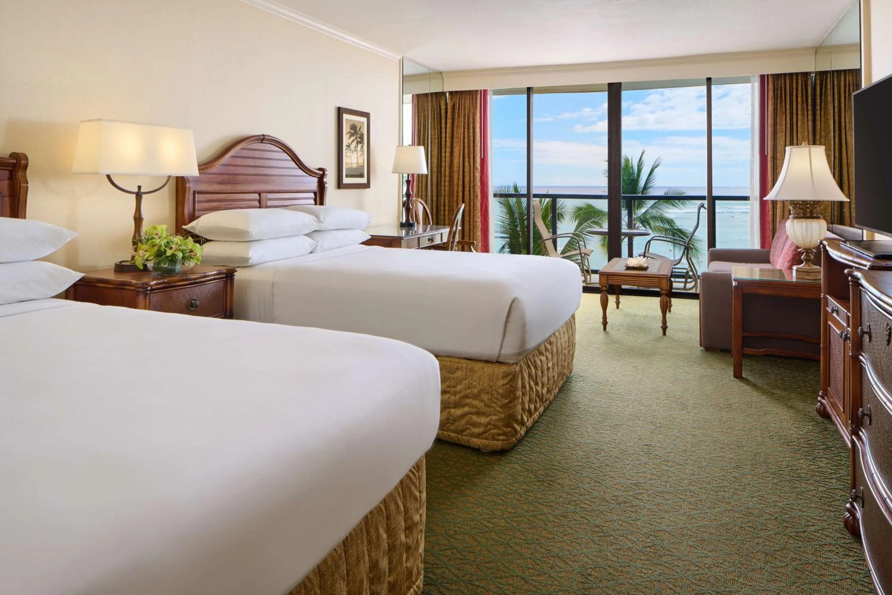 Bedroom, Bed in OUTRIGGER Waikiki Beach Resort