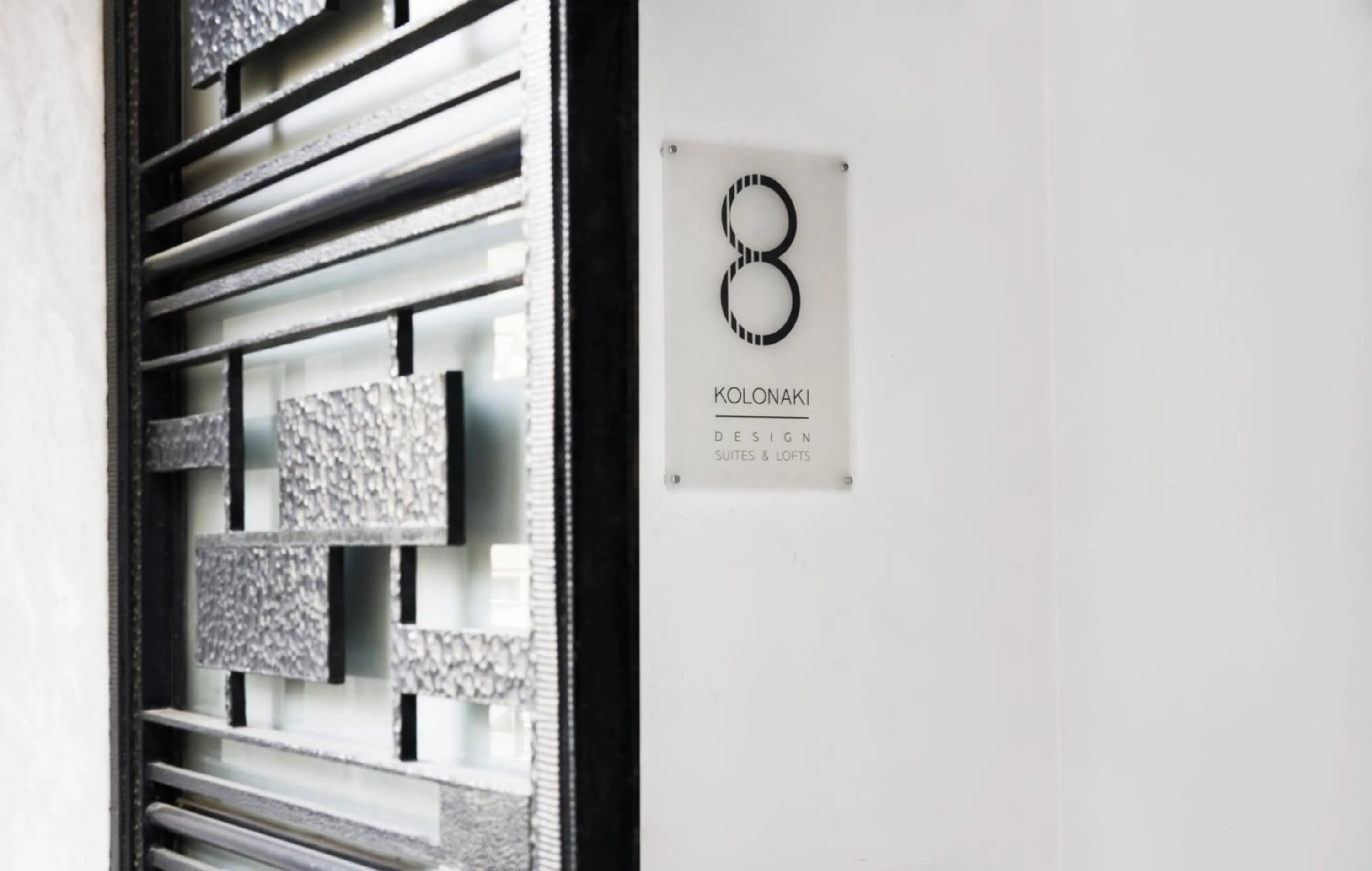 Facade/entrance in Kolonaki 8 - Design Suites & Lofts