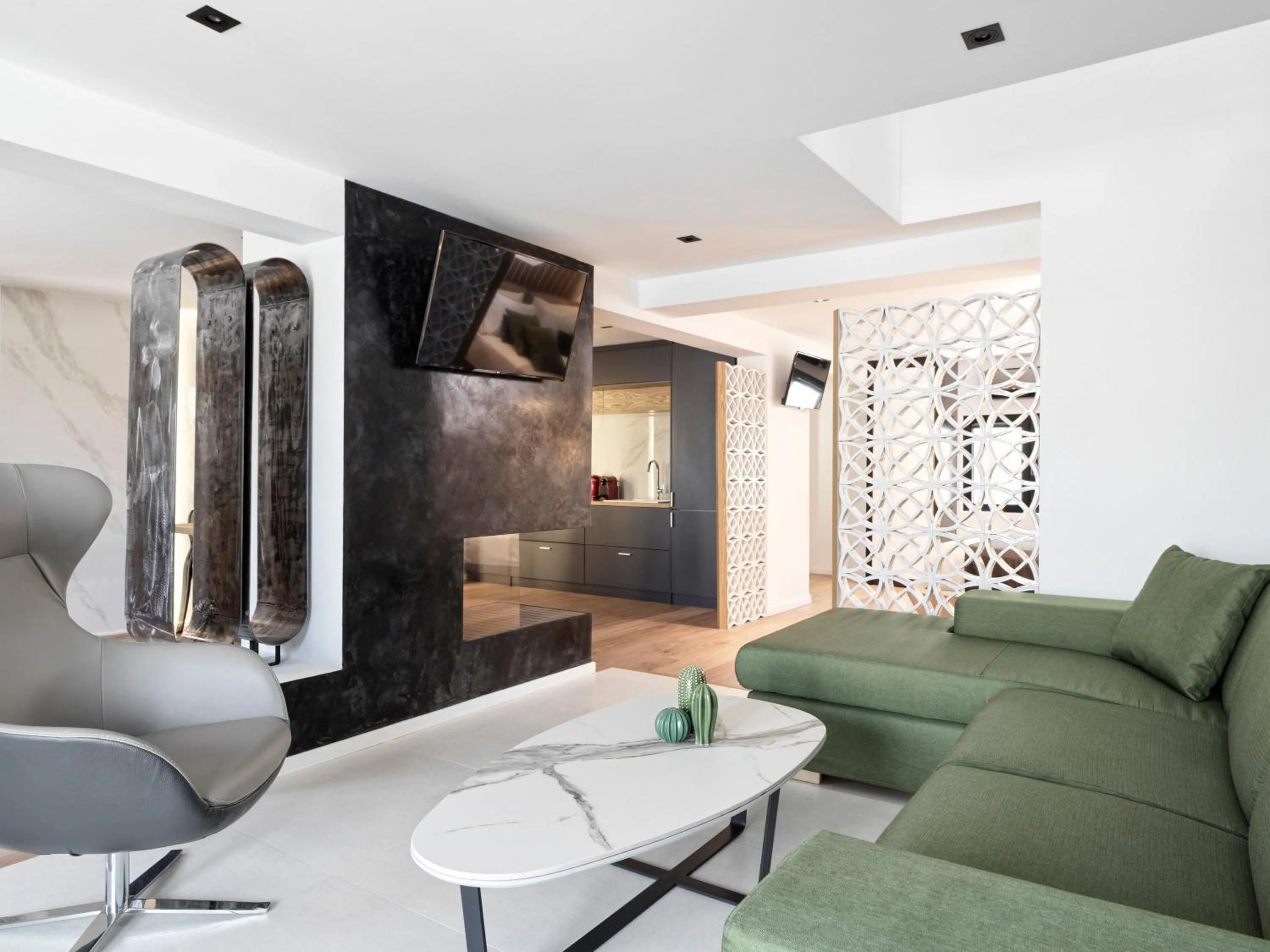 Living room in Kolonaki 8 - Design Suites & Lofts