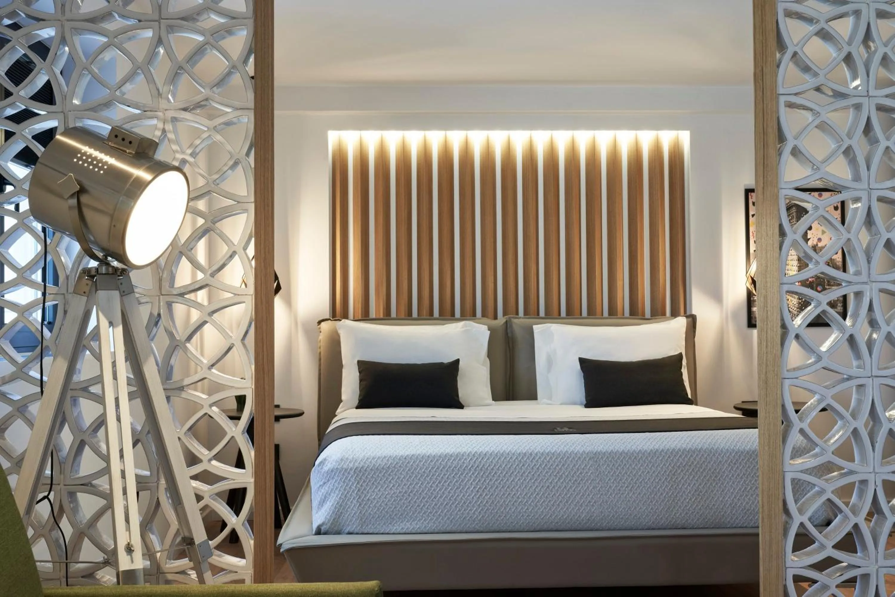 Bedroom, Bed in Kolonaki 8 - Design Suites & Lofts