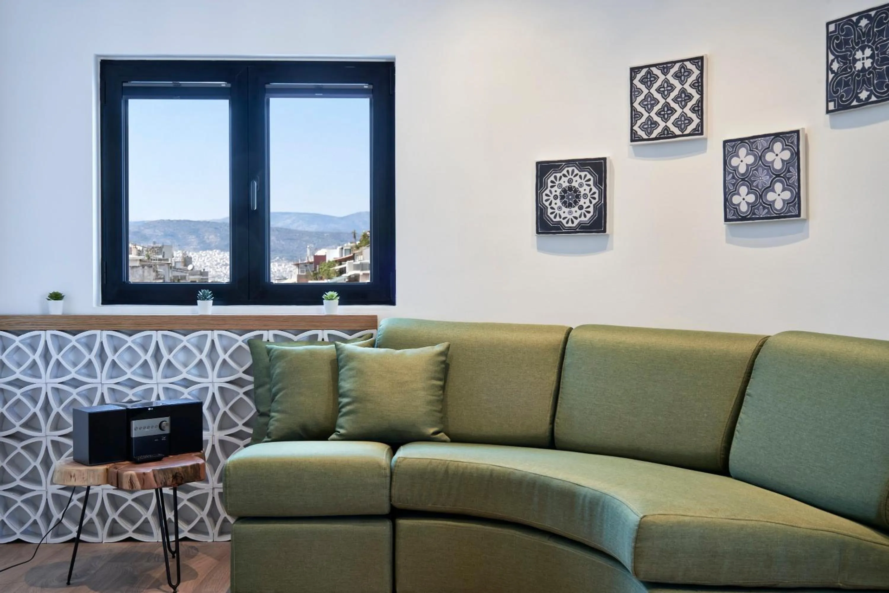 Living room in Kolonaki 8 - Design Suites & Lofts