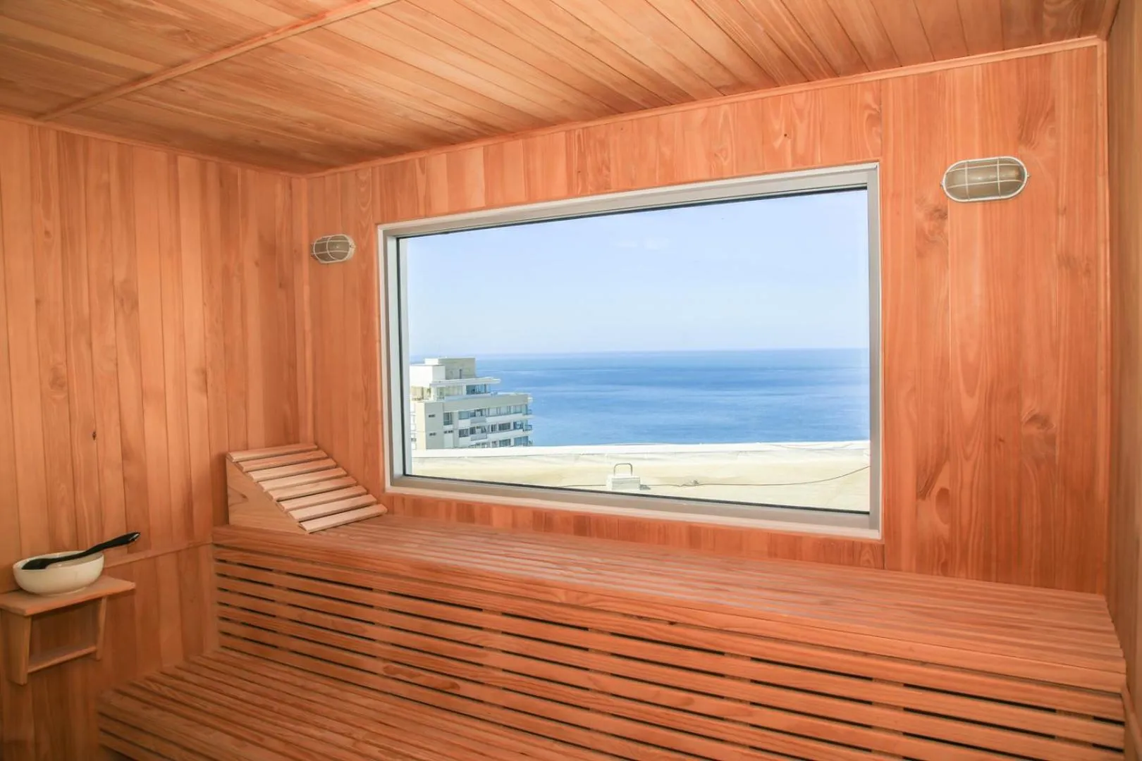 Sauna in Grand Marina Suites Santa Marta