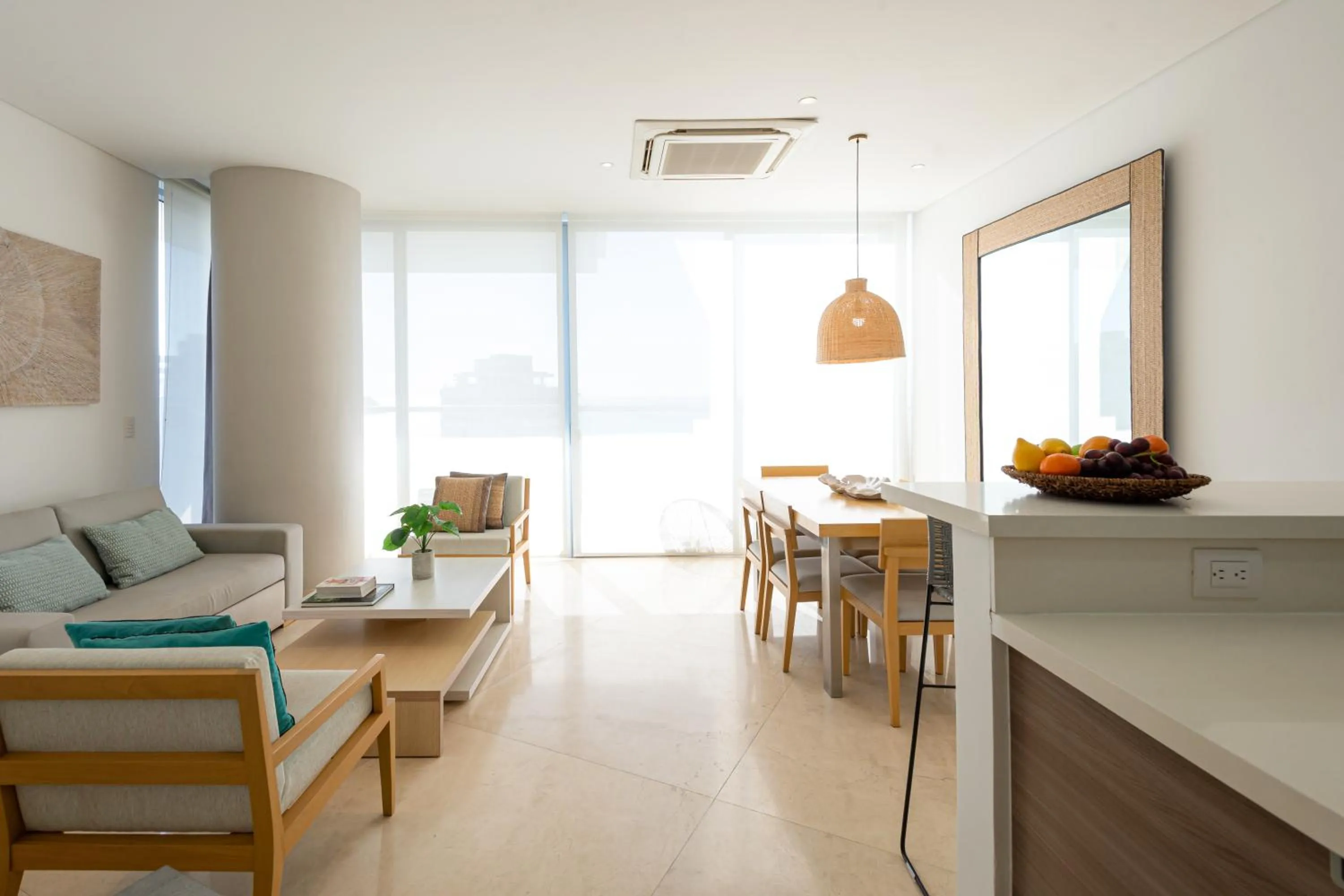 Living room in Grand Marina Suites Santa Marta
