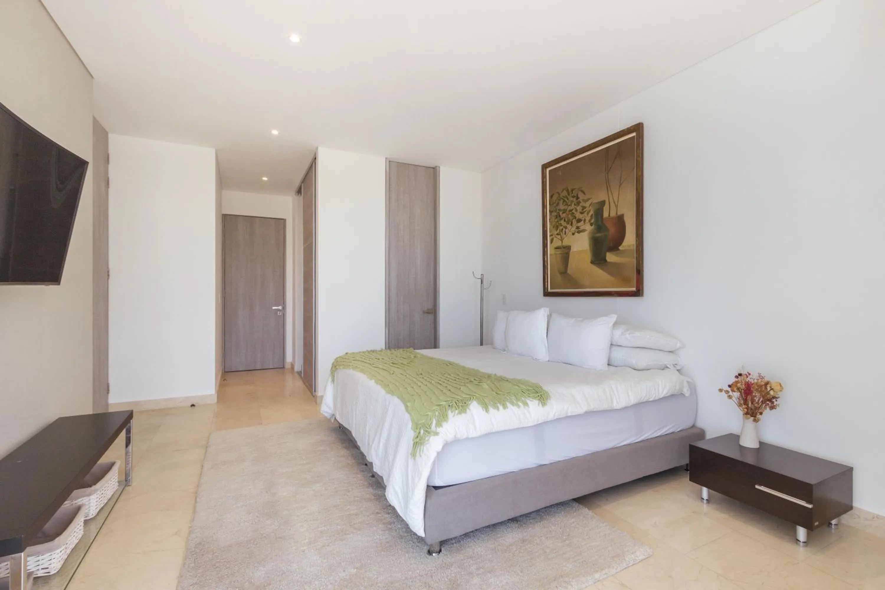 Bed in Grand Marina Suites Santa Marta